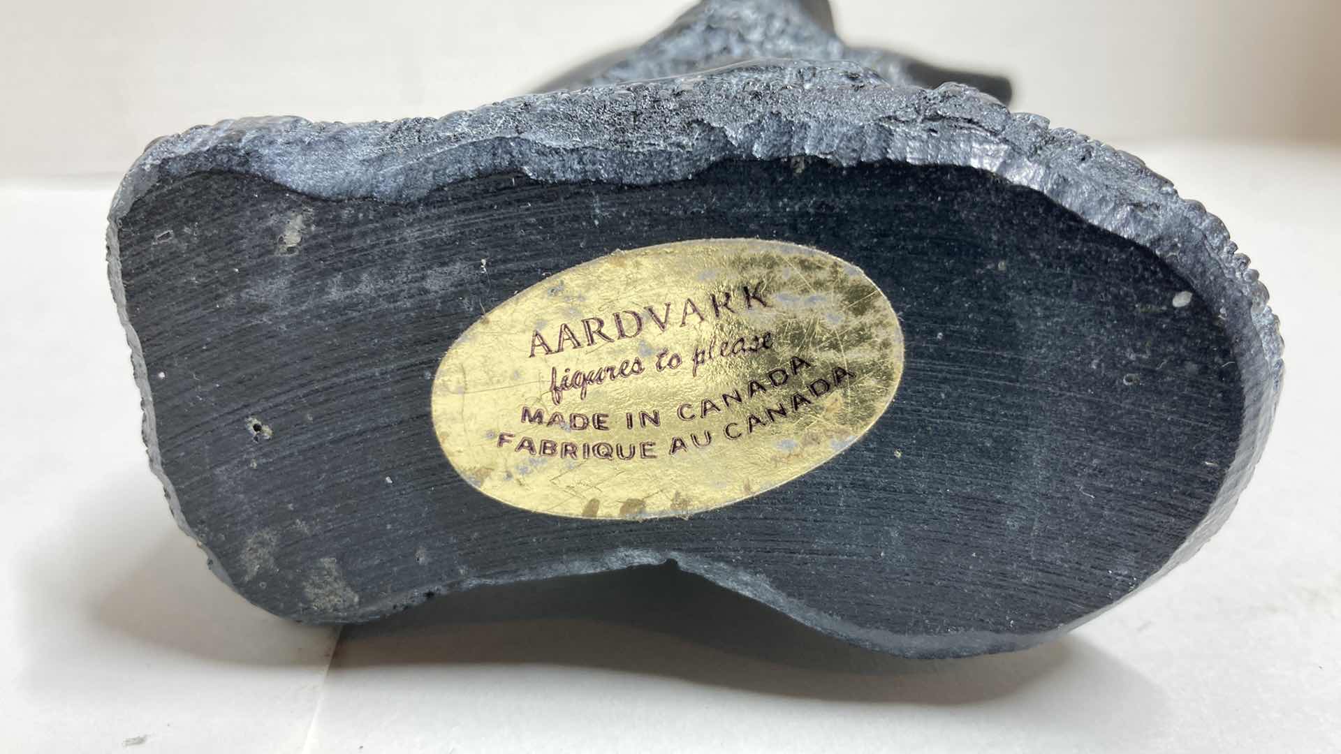 Photo 1 of AARDVARK STONE DOLPHIN FIGURINE 3.5” X 2” 4.5”