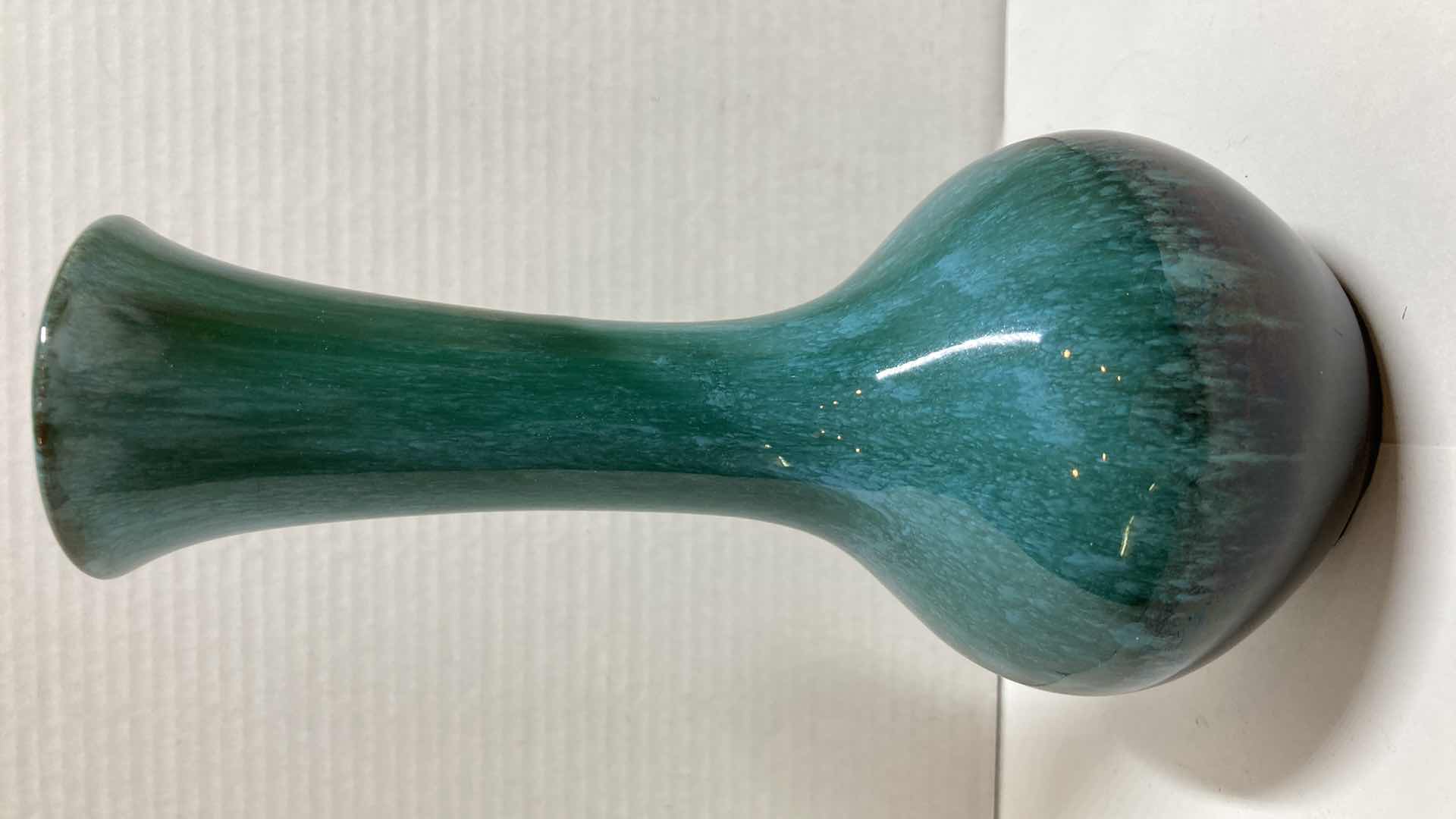 Photo 1 of BLUE MOUNTAIN POTTERY VASE 4” X 8.5”