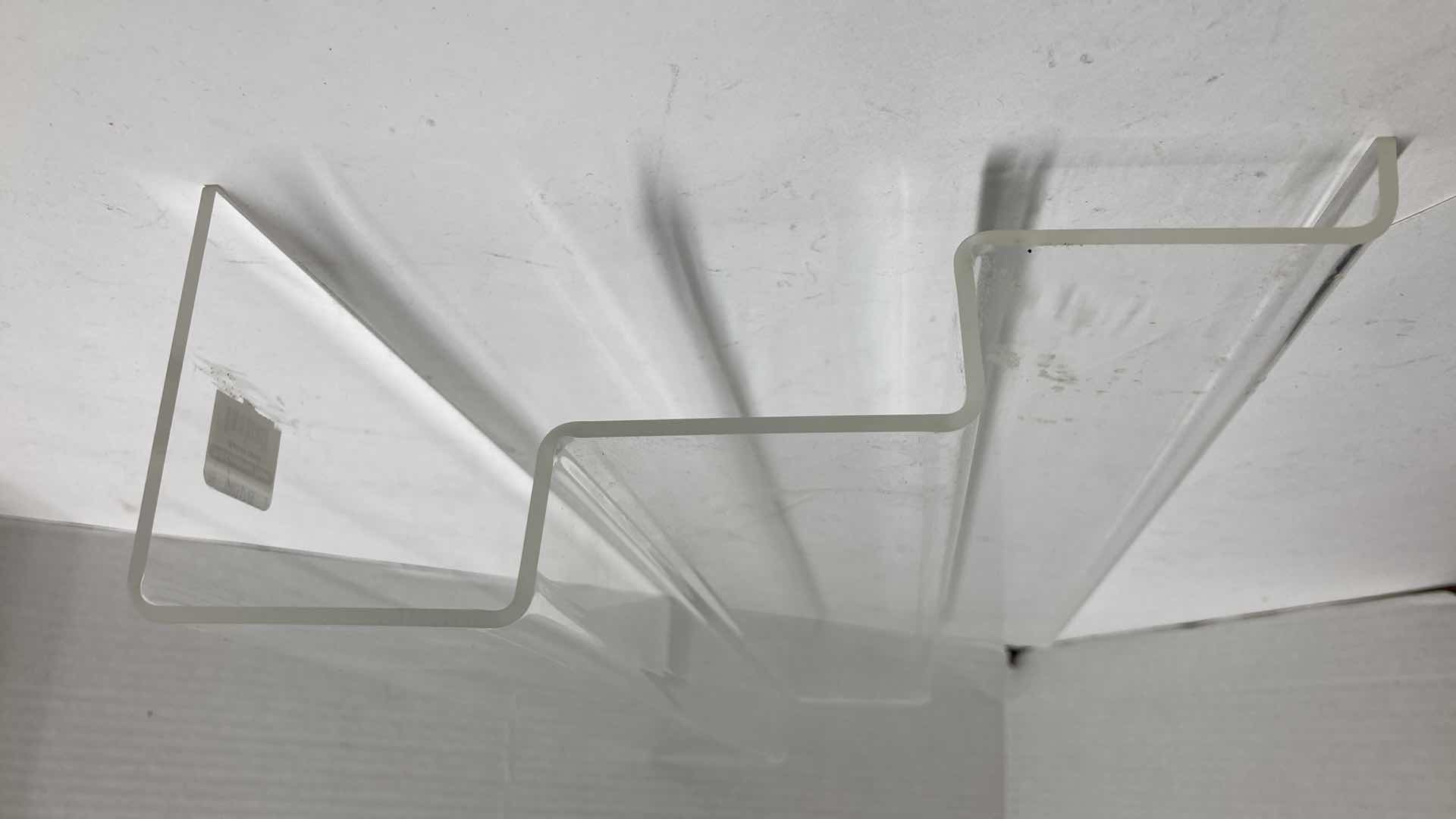 Photo 1 of CORE WOOD ORGANIZER & WOOD SPICE SHELF W THE COUNTER STORE ACRYLIC SPICE SHELF