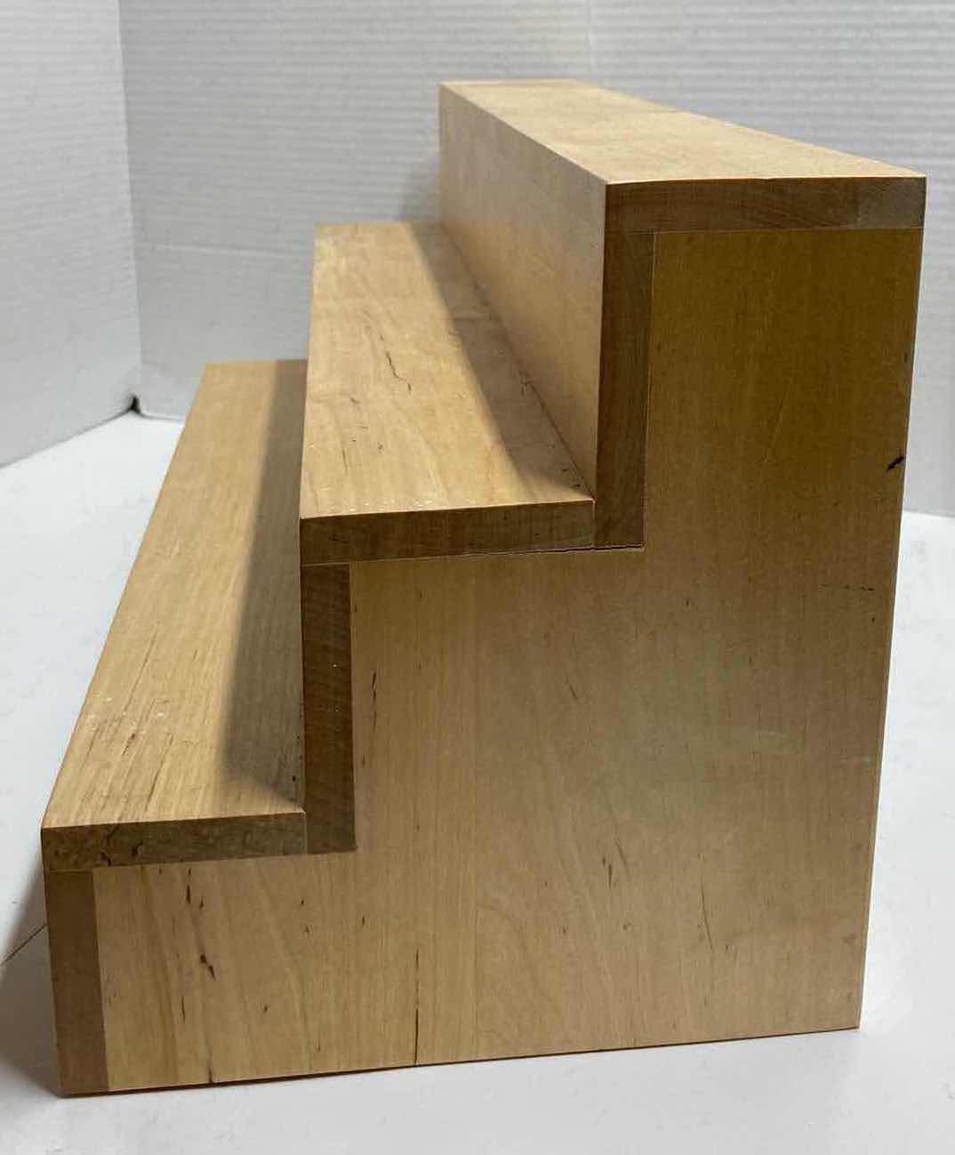 Photo 1 of CORE WOOD ORGANIZER & WOOD SPICE SHELF W THE COUNTER STORE ACRYLIC SPICE SHELF