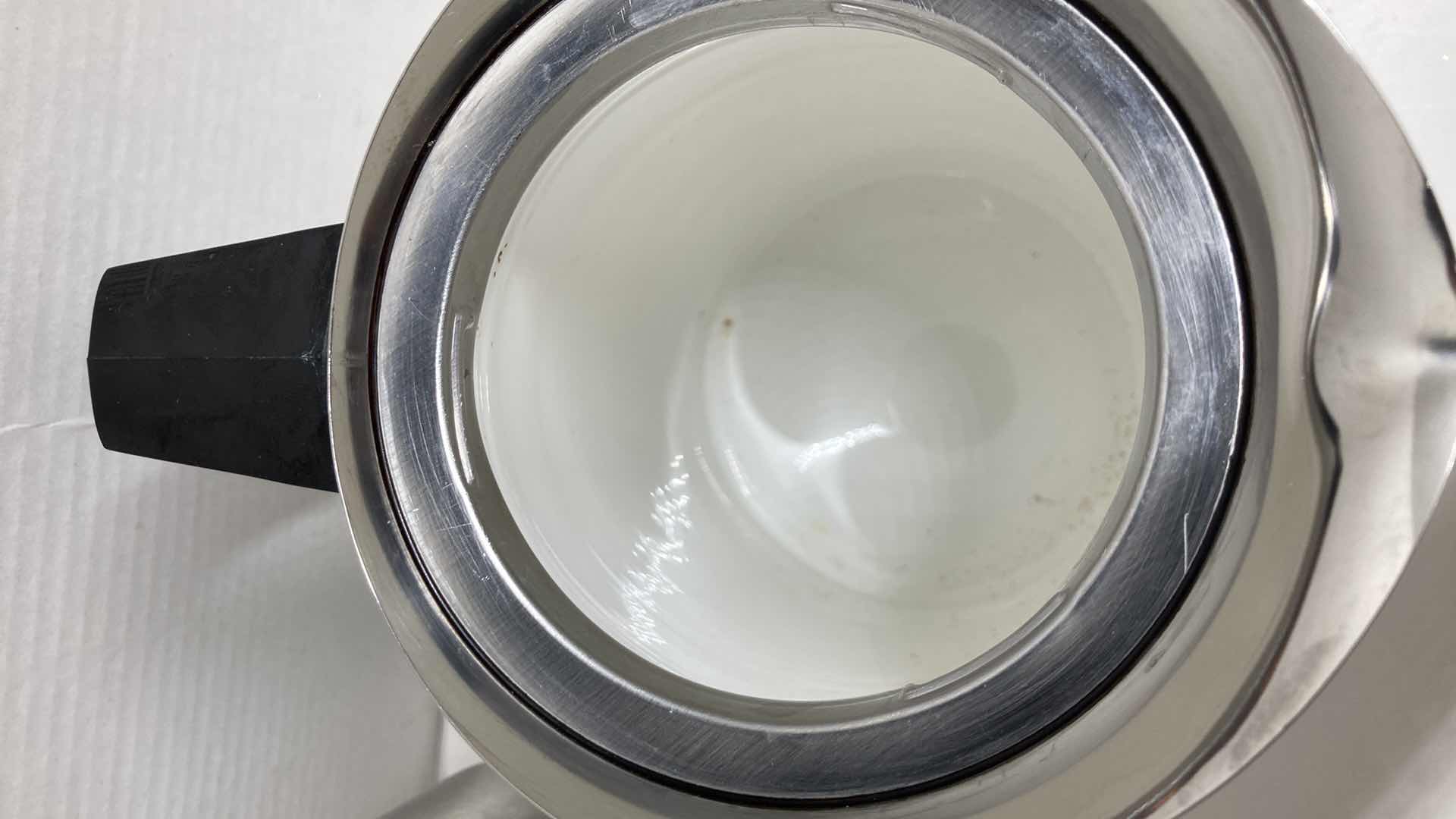 Photo 1 of CORNING WARE BLUE CORN FLOWER PERCOLATING 9 CUP BREWING POT