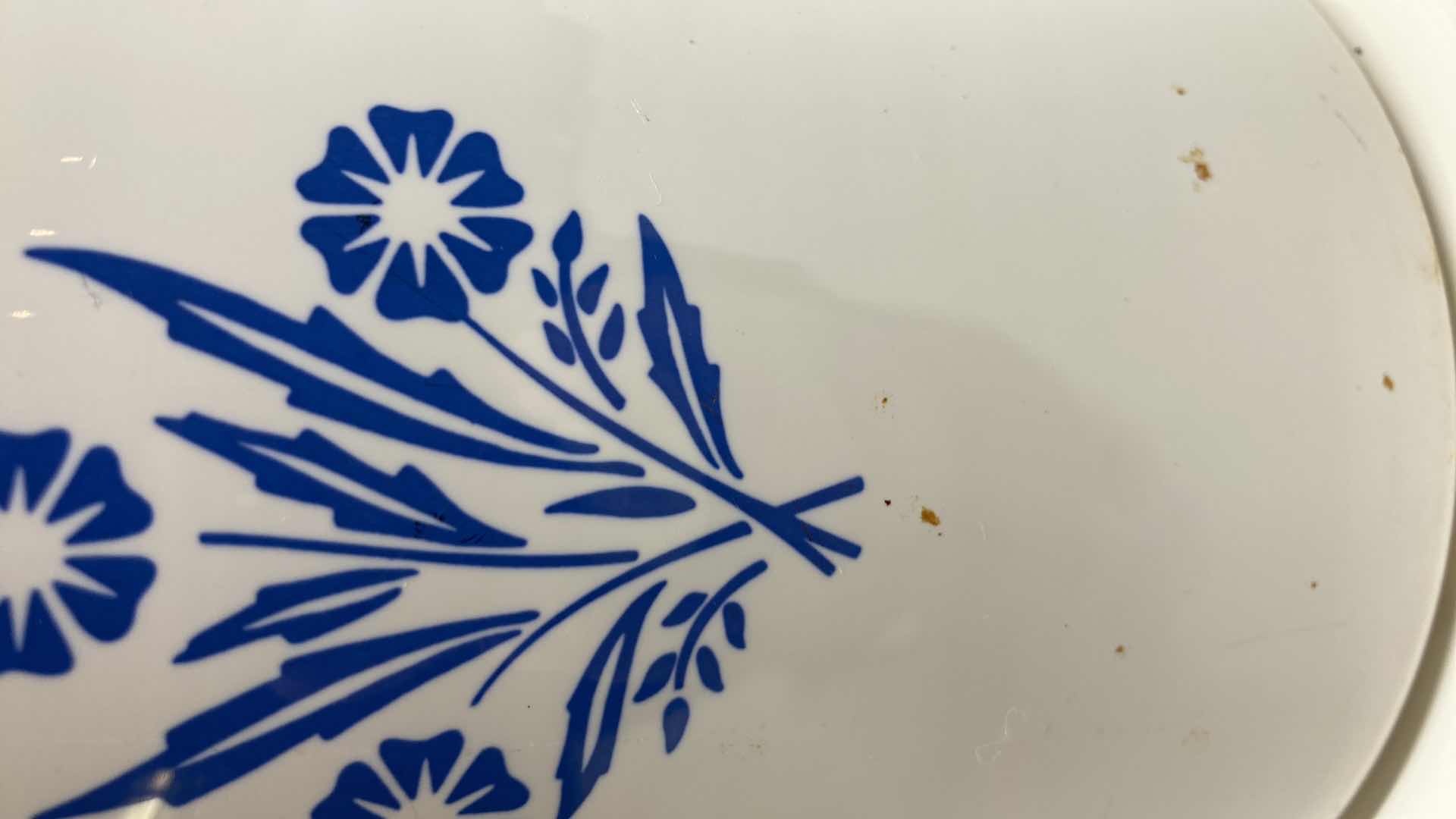 Photo 1 of CORNING WARE BLUE CORN FLOWER PERCOLATING 9 CUP BREWING POT