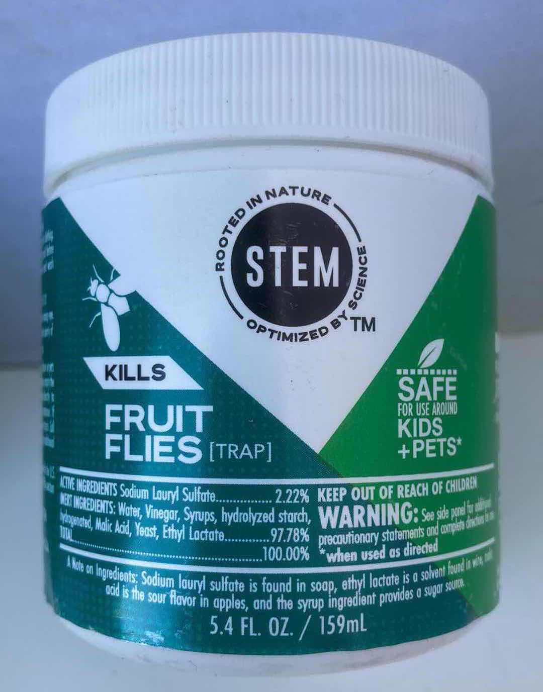 Photo 1 of NEW STEM FRUIT FLY PESTICIDE TRAP 5.4FLOZ (3)