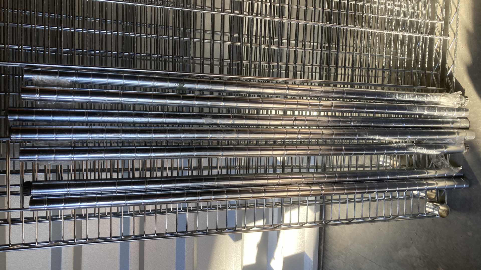 Photo 1 of HDX STAINLESS STEEL 5 SHELF METRO RACK 48” X 24” H36”