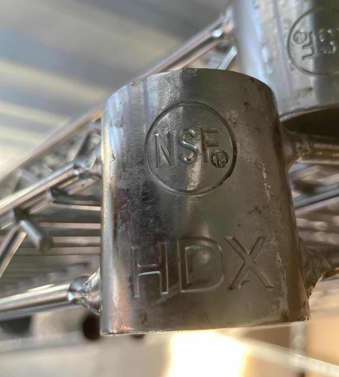 Photo 1 of HDX STAINLESS STEEL 5 SHELF METRO RACK 48” X 24” H36”