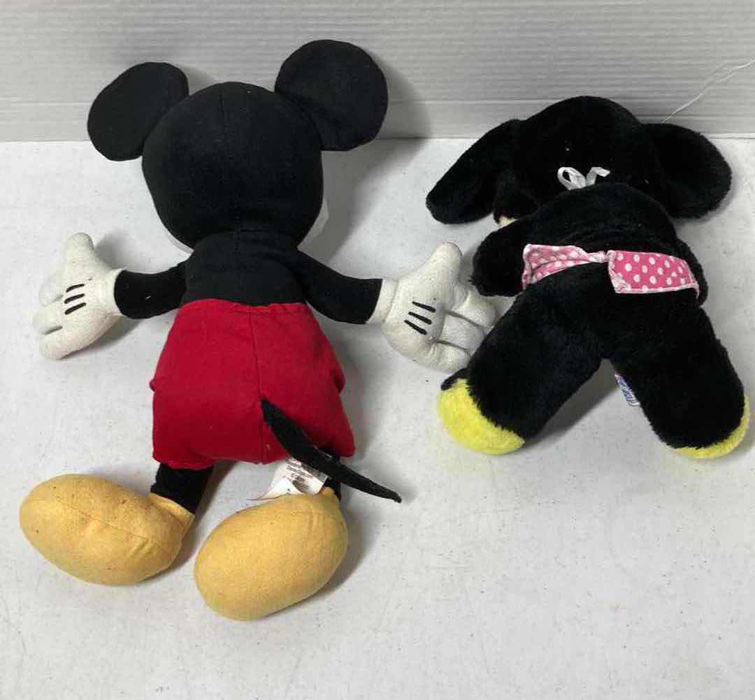 Photo 1 of DISNEY MICKEY MOUSE & MINNIE MOUSE PLUSHIES/STUFFED CHARACTERS (4)