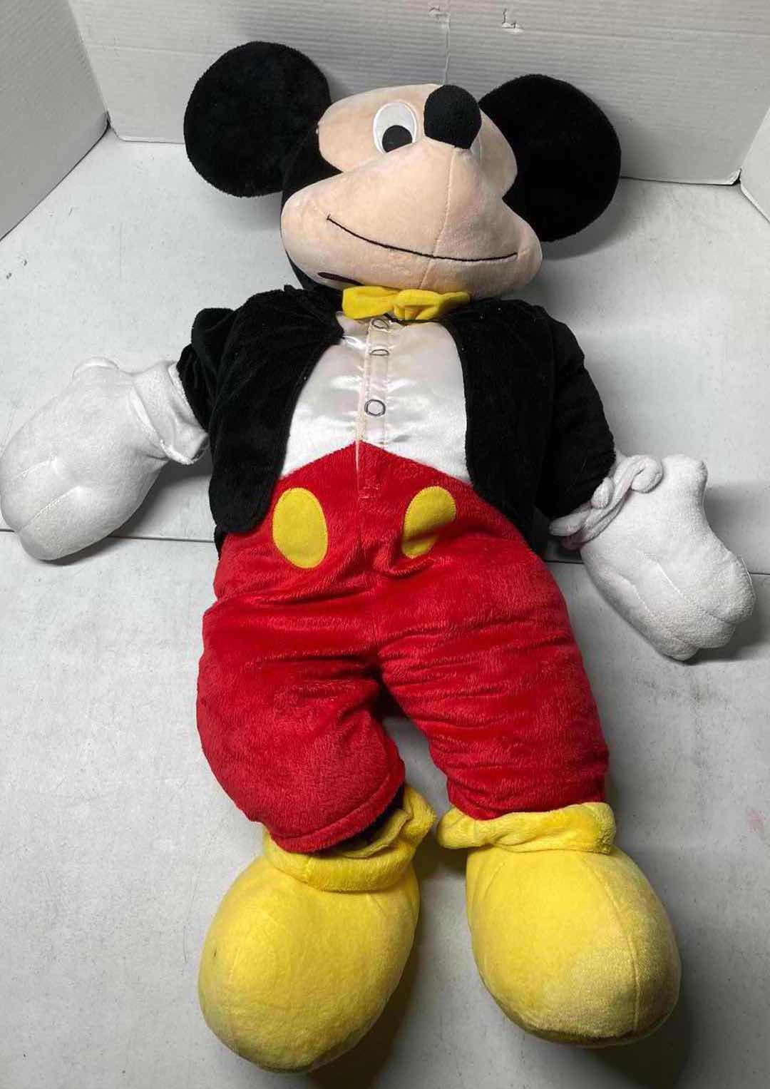 Photo 1 of DISNEY MICKEY MOUSE & MINNIE MOUSE PLUSHIES/STUFFED CHARACTERS (2) H30”