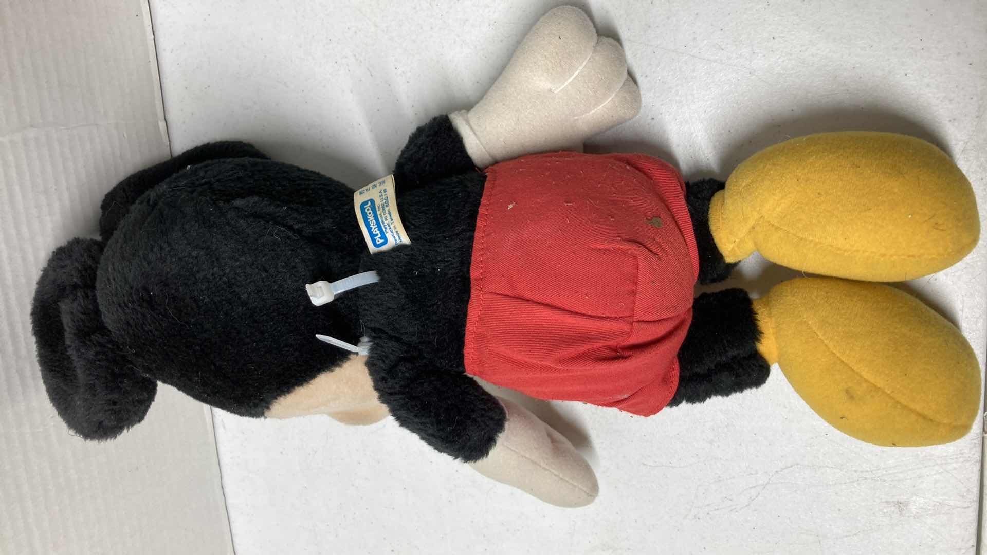 Photo 3 of DISNEY VINTAGE MICKEY MOUSE STUFFED CHARACTERS (2) H12” & H7”