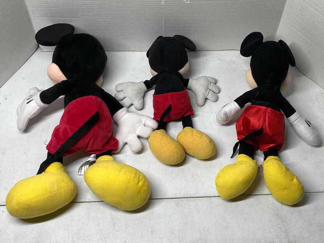 Photo 1 of DISNEY MICKEY MOUSE PLUSHIES/STUFFED CHARACTERS (5)