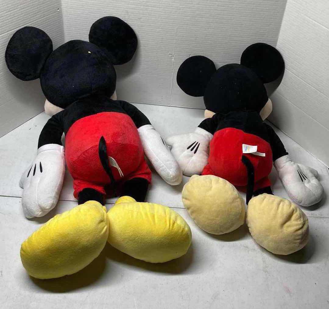 Photo 1 of DISNEY MICKEY MOUSE PLUSHIES/STUFFED CHARACTERS (5)