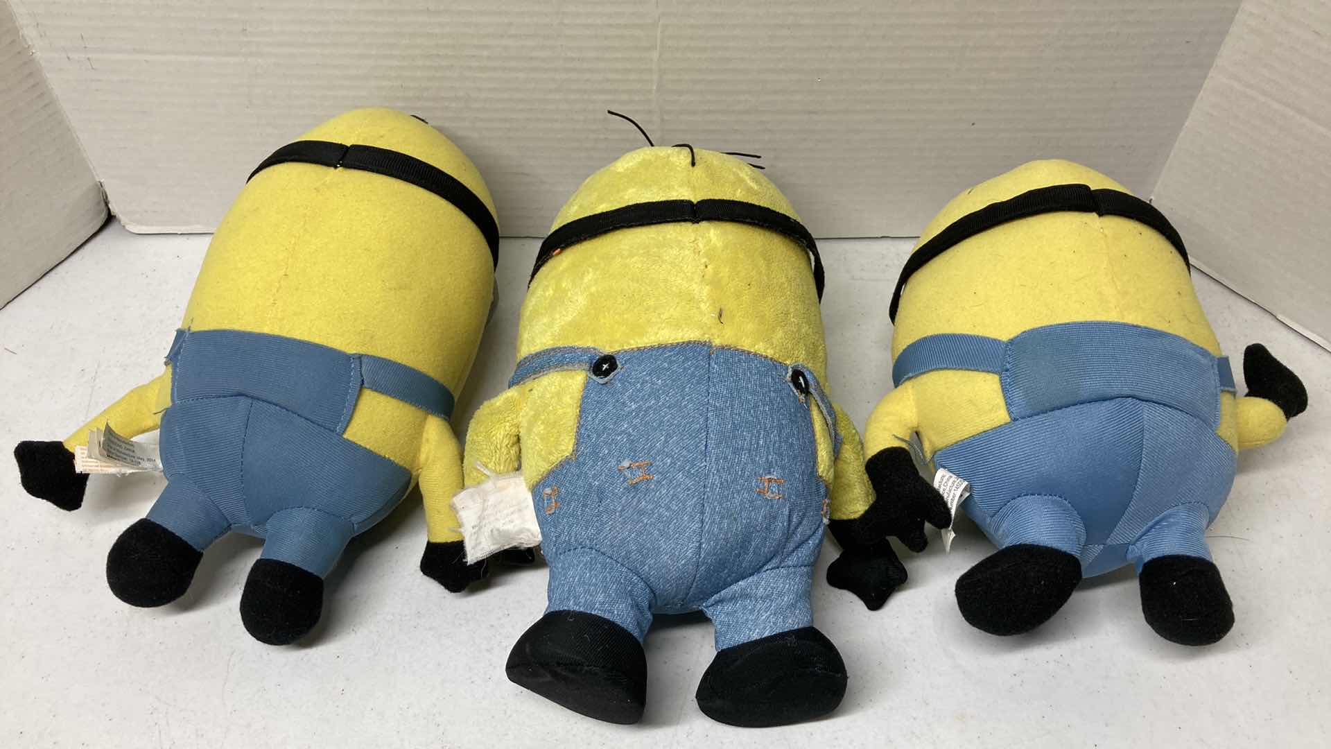 Photo 1 of DESPICABLE ME MINIONS PLUSHIES/STUFFED CHARACTERS (4)