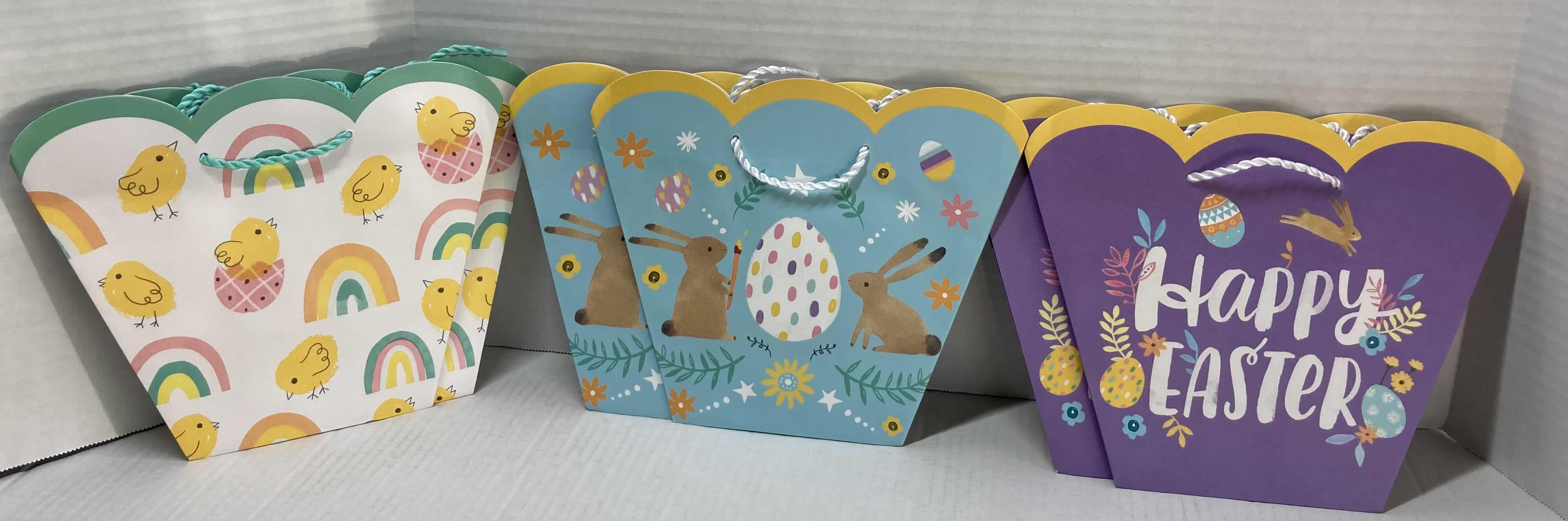 Photo 1 of NEW HALLMARK HAPPY EASTER SMALL GIFT BAGS (14) & TISSUE PAPER (4)