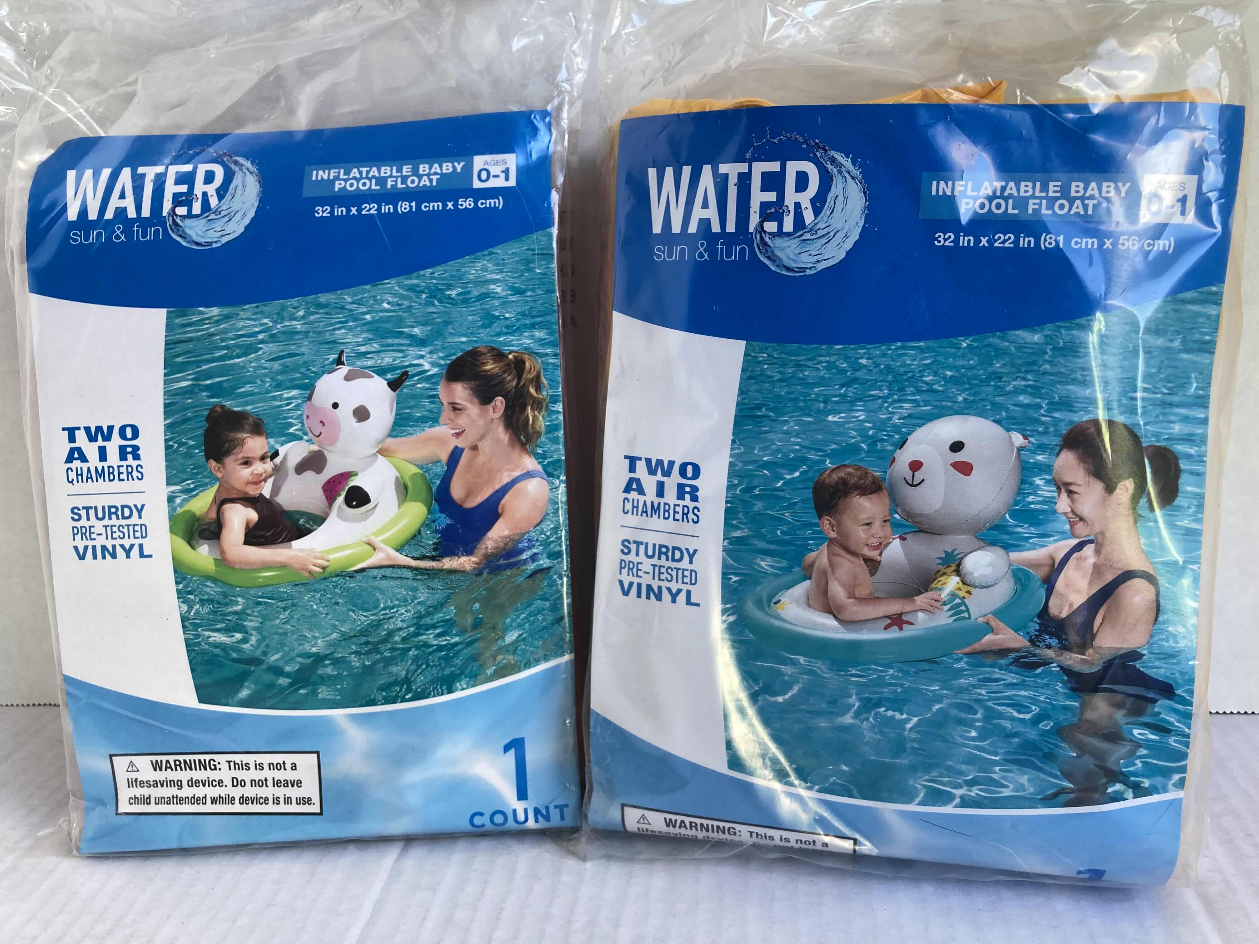 Photo 1 of NEW BRING THE SUN LIGHT UP FOAM ROCKET W WATER SUN & FUN BABY FLOAT (2) & TOT INFLATABLE ARM BANDS