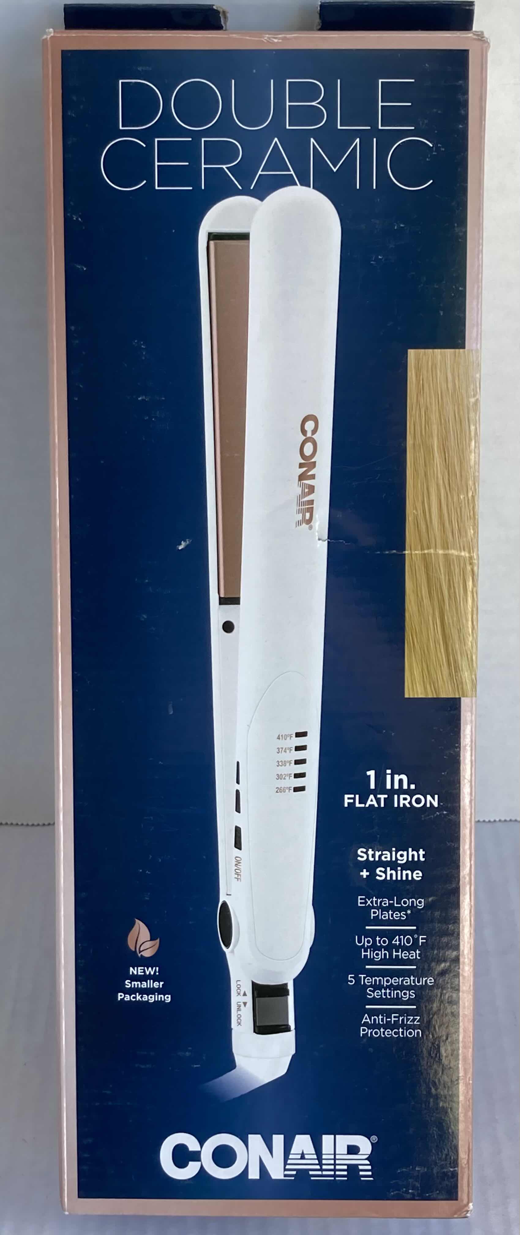 Photo 1 of NEW CONAIR CORD KEEPER HAIR DRYER & CONAIR DOUBLE CERAMIC FLAT IRON
