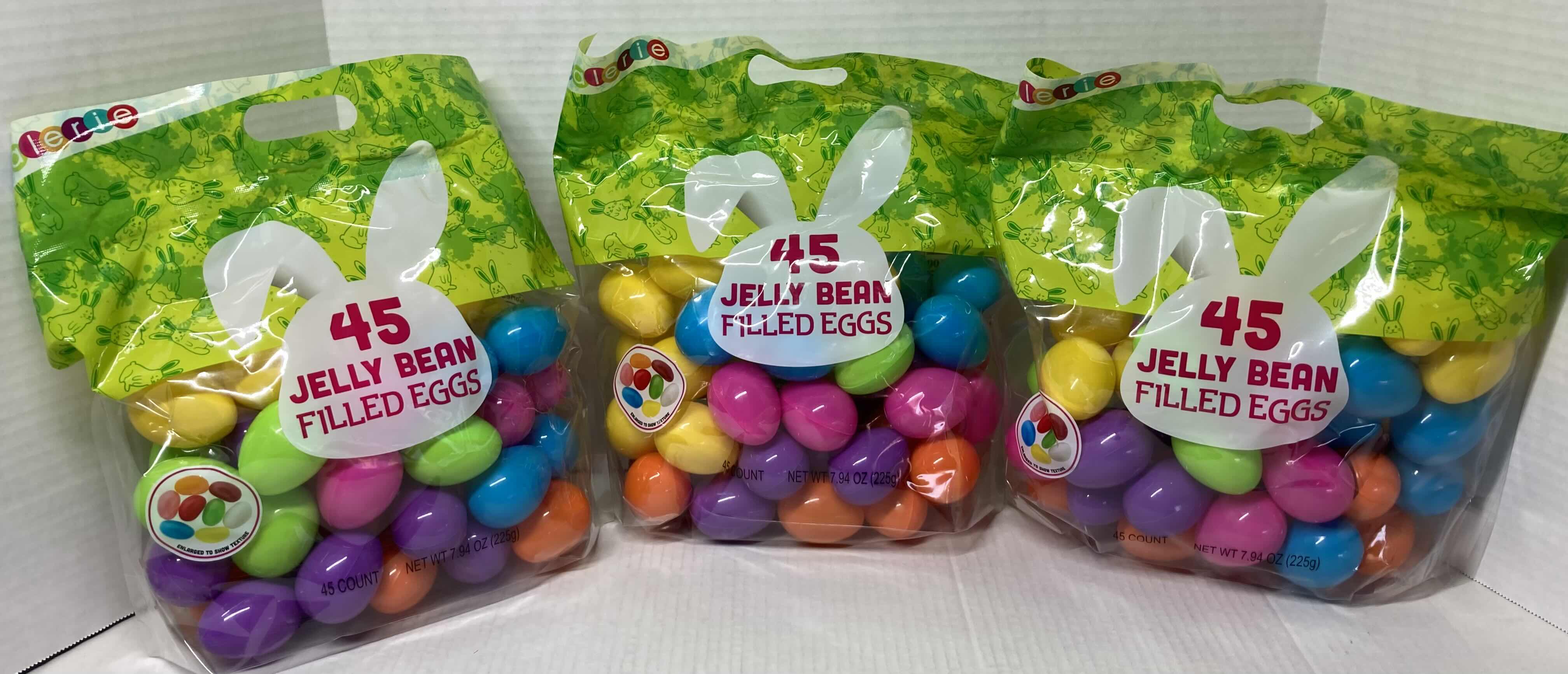 Photo 1 of NEW CANDY FILLED PLASTIC EASTER EGG SETS (3 TYPES OF CANDY FILLED EGGS) (10)