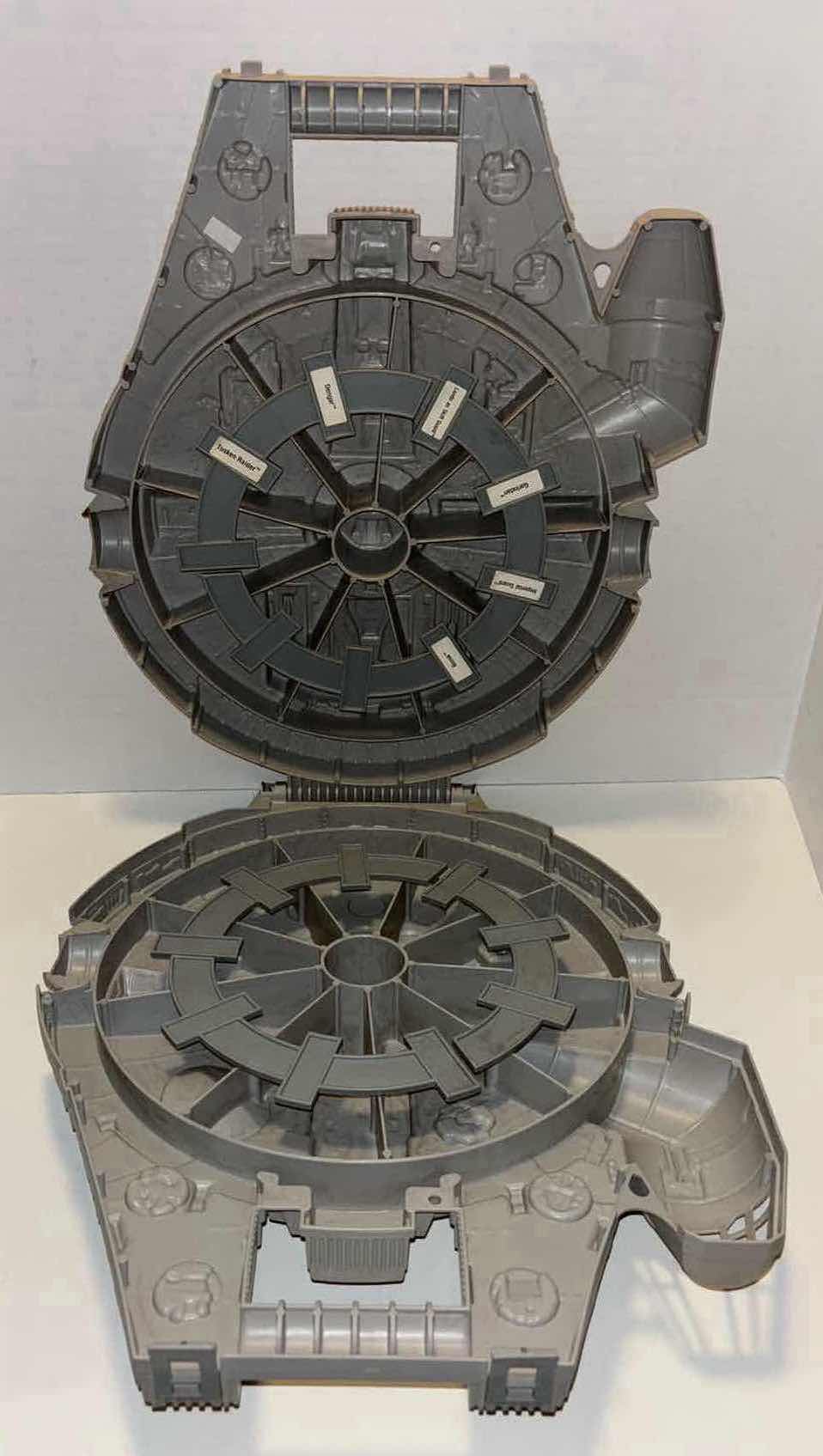 Photo 1 of STAR WARS 1997 MILLENNIUM FALCON ACTION FIGURE STORAGE CARRY CASE