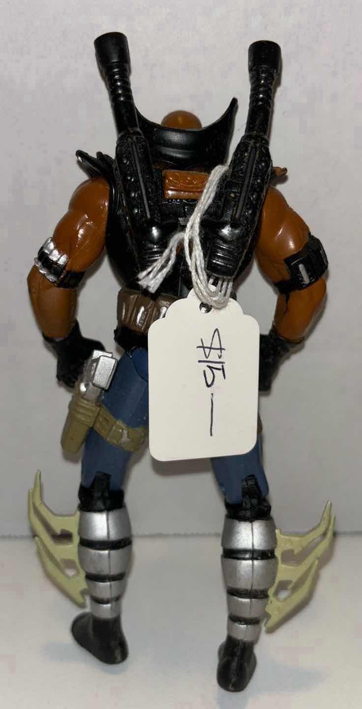 Photo 1 of 1995 MCFARLANE TOYS SPAWN DELUXE EDITION ULTRA 6” ACTION FIGURE “CHAPEL” & 2013 MARVEL LEGENDS CROSSBONES 7" ACTION FIGURE