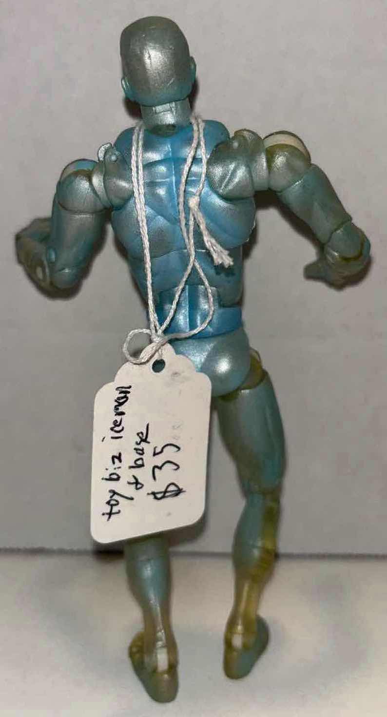 Photo 1 of 2004 TOY BIZ MARVEL LEGENDS SERIES VIII 8.75” ICEMAN ACTION FIGURE & BASE