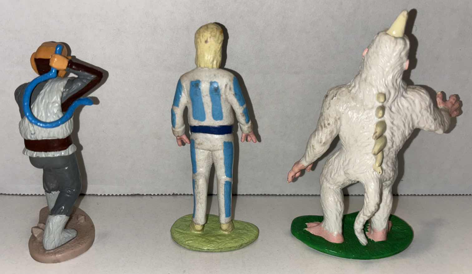 Photo 1 of 1991/1992 STAR TREK ALIEN 3.75”- 4.5” FIGURES, “FERENGI W WHIP, TELLANITE & MUGATO” (3)