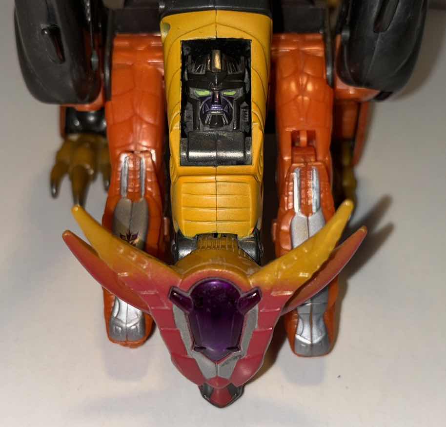 Photo 1 of 2004 HASBRO TRANSFORMERS CYBERTRON ULTRA CLASS “SCOURGE DRAGON”