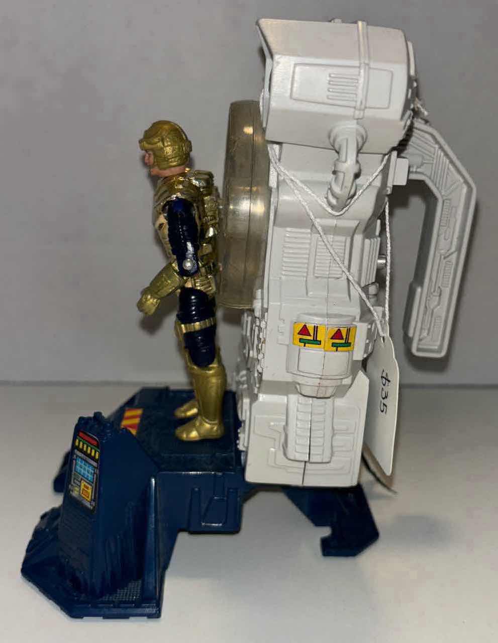 Photo 1 of VINTAGE 1987 MATTEL CAPTAIN POWER ACTION FIGURE & POWER ON ENERGIZER