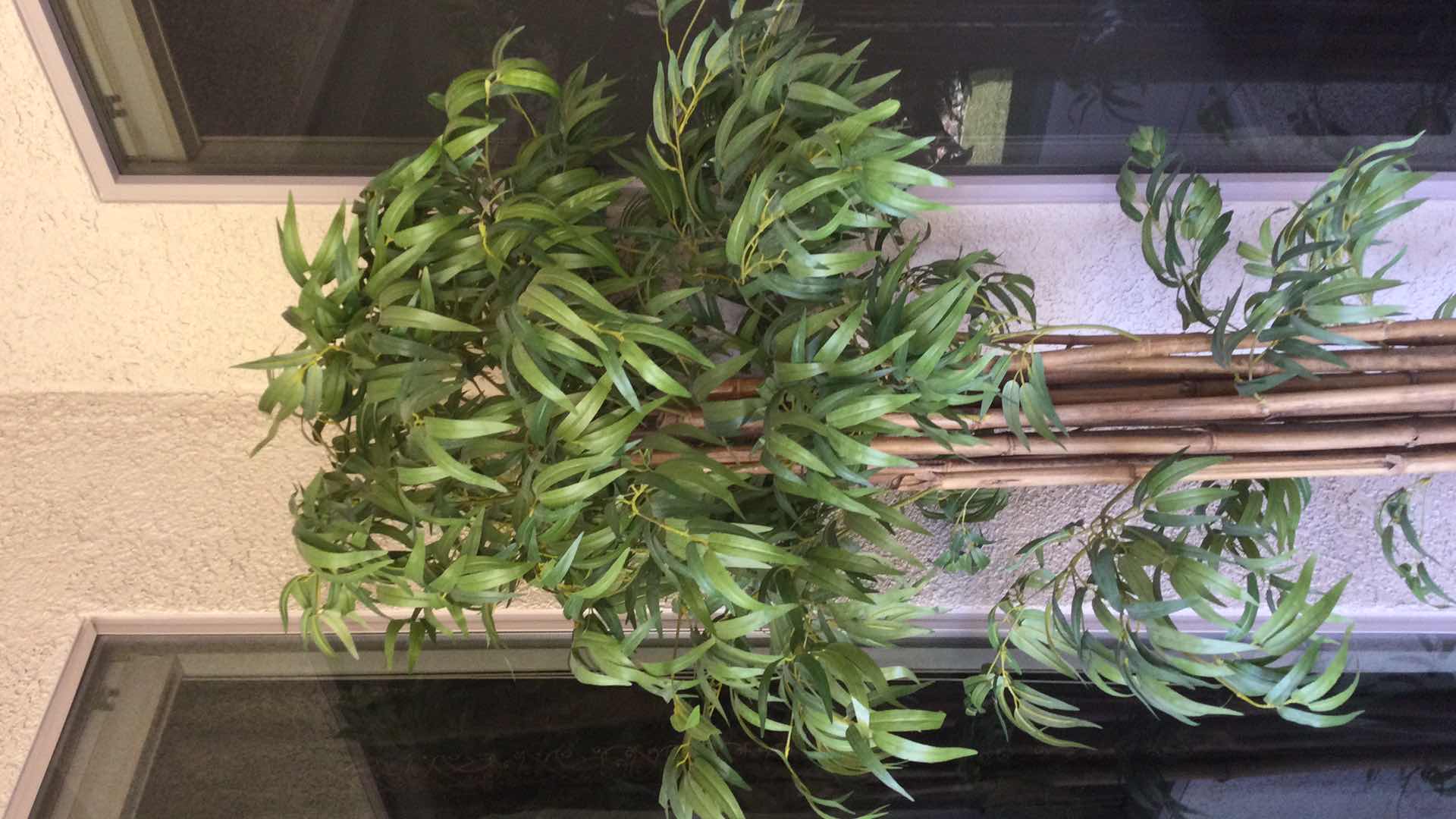 Photo 1 of FAUX POTTED BAMBOO PLANT H 7’