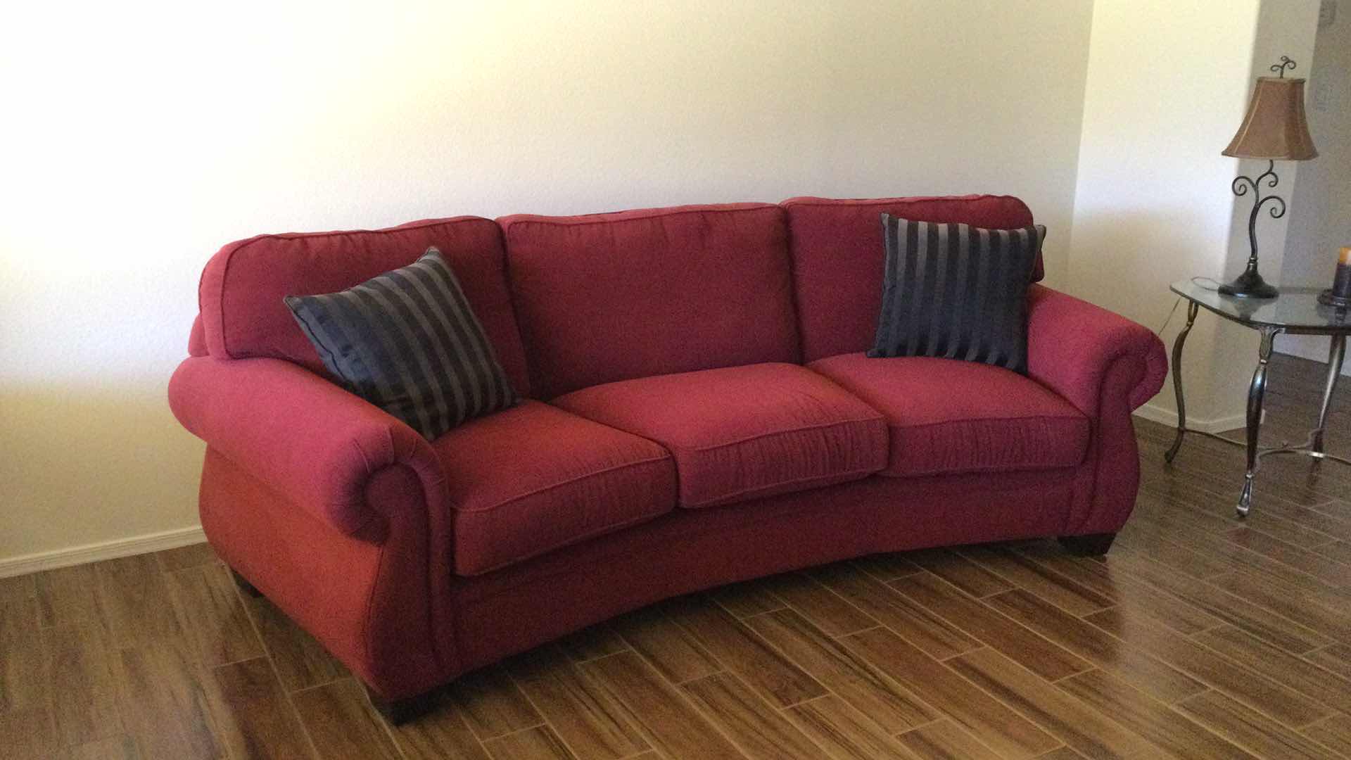 Photo 1 of SCARLETT SEMI CURVED 7’ SOFA