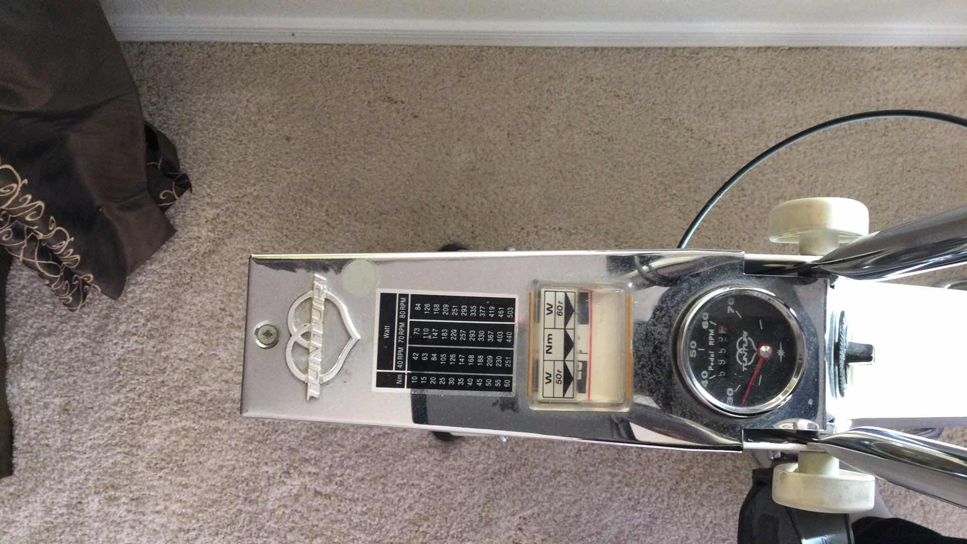 Photo 1 of VINTAGE TUNTURI  ERGOMETER W- EXERCISE BIKE