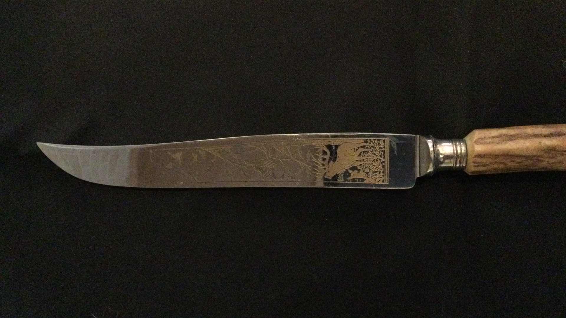 Photo 4 of VINTAGE COAST CUTLERY CARVING SET (3) PC.