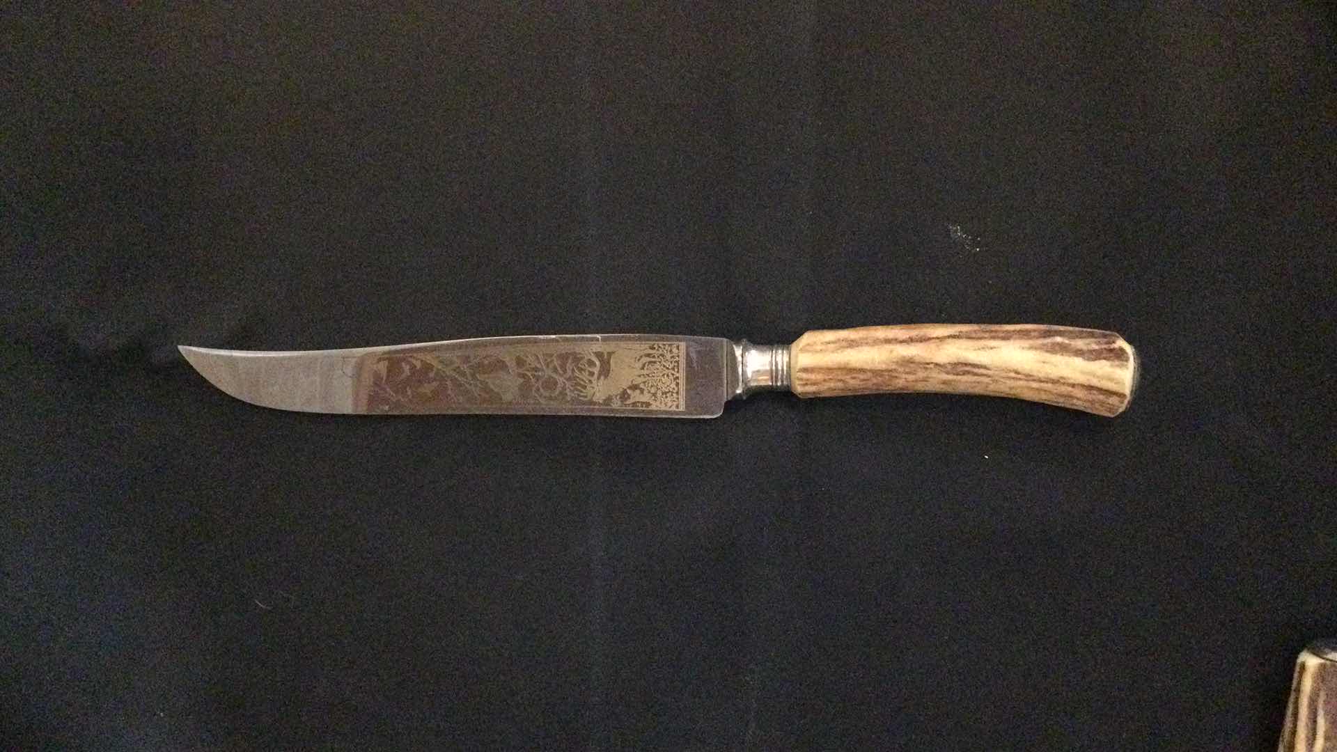 Photo 1 of VINTAGE COAST CUTLERY CARVING SET (3) PC.