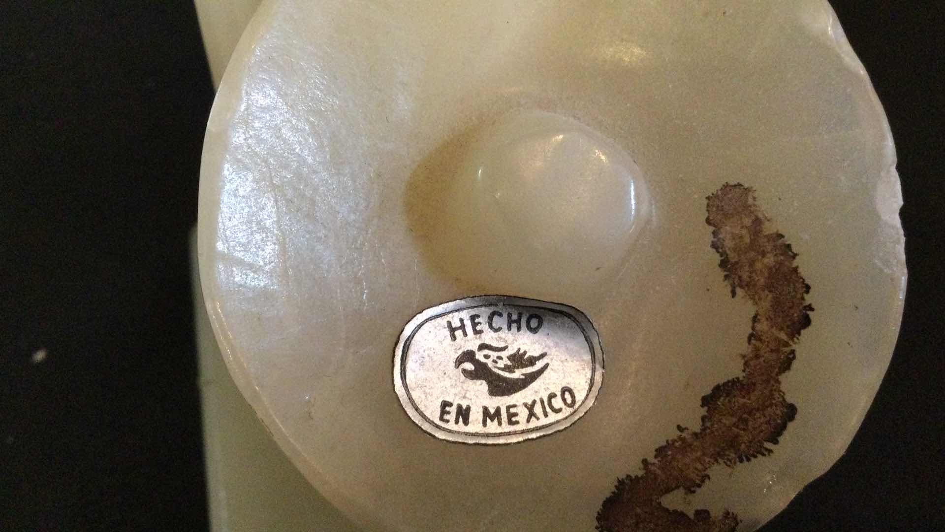 Photo 4 of CARVED STONE HECHO EN MEXICO BOOK ENDS H 9”