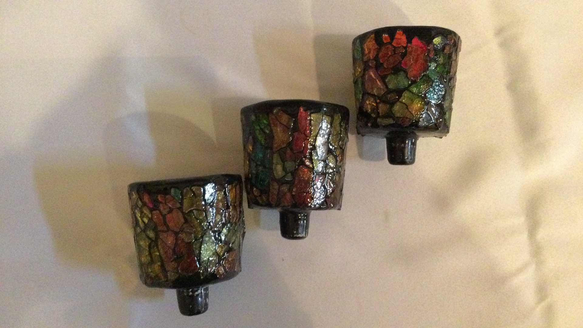 Photo 1 of INTERNATIONAL SILVER CO.  TABLE TOP CANDELABRAS ELECTROPLATED W/ 24KT GOLD H 11”