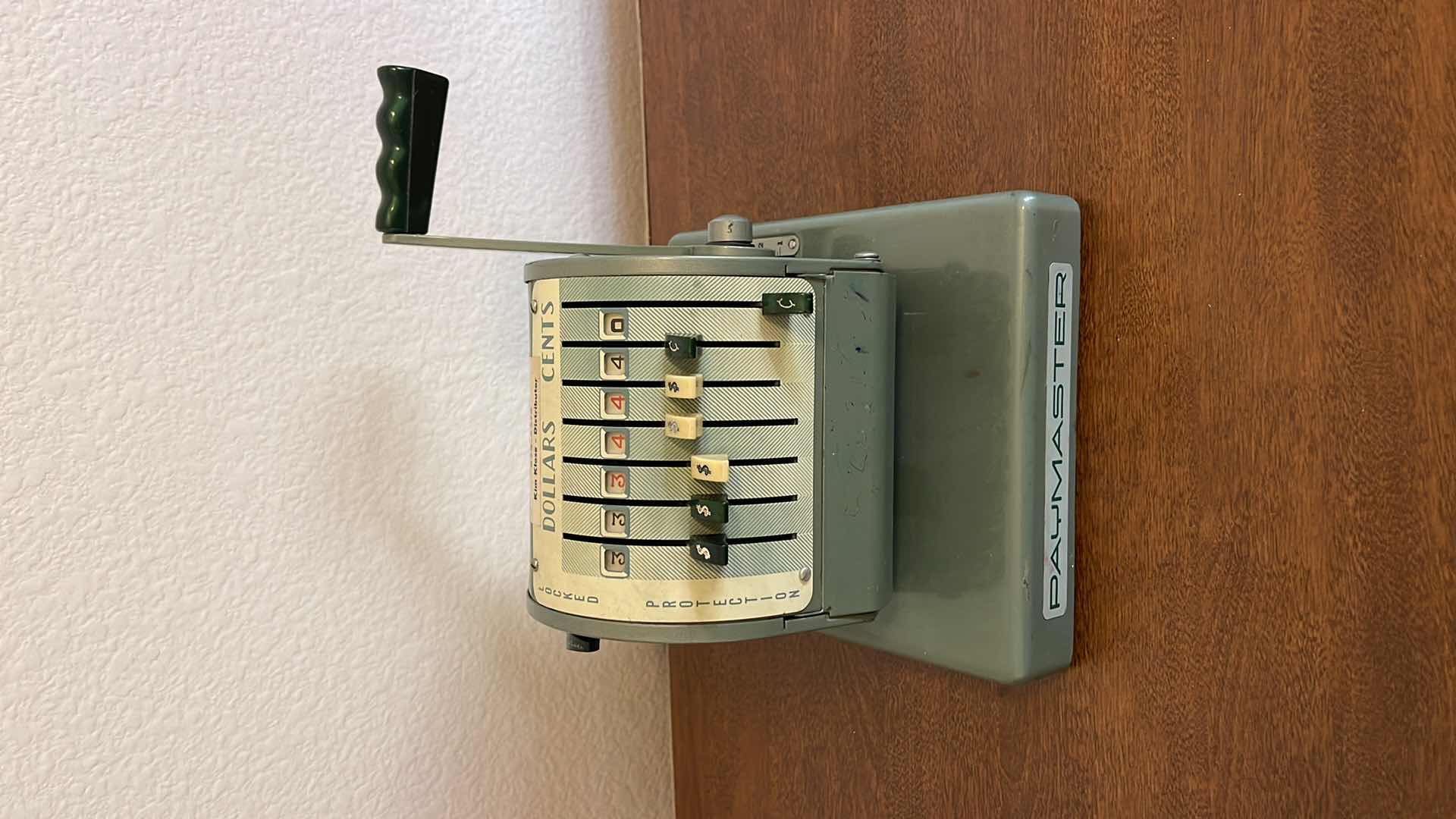 Photo 1 of VINTAGE ORIGINAL PAYMASTER CHECK WRITER