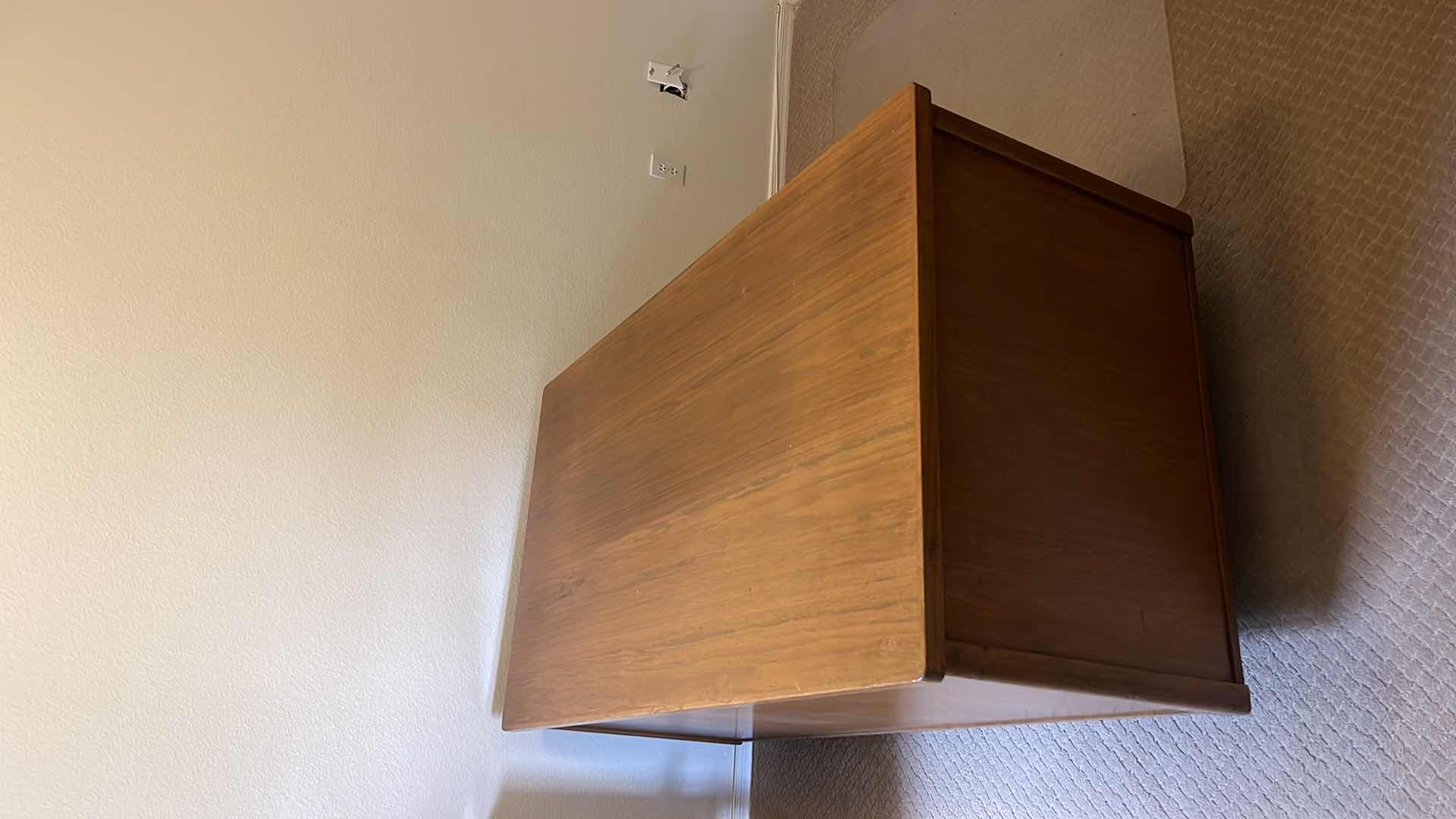 Photo 1 of WOOD 6-DRAWER DESK 60” X 34” H 29”