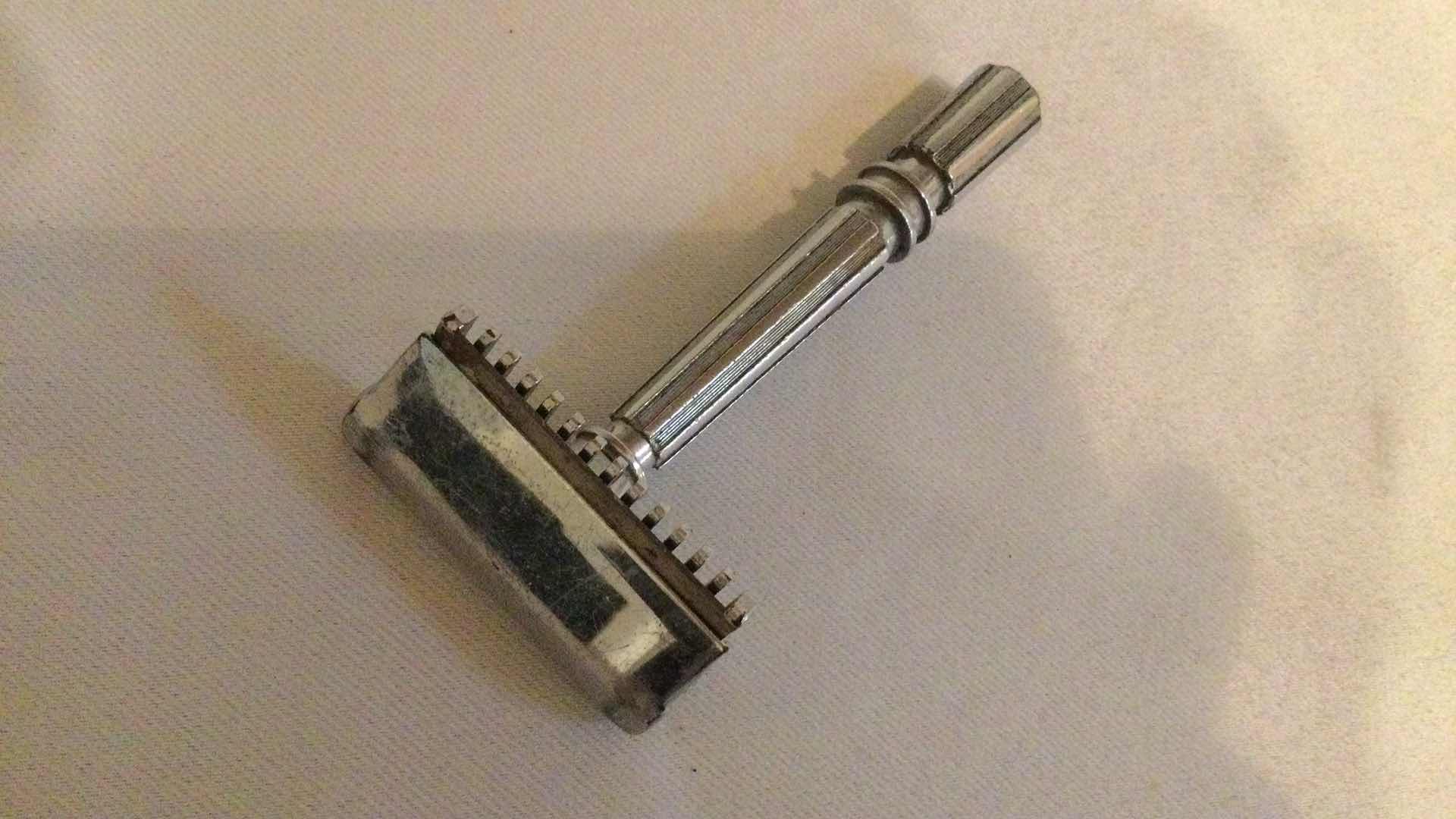 Photo 5 of VINTAGE RAZORS W/ STONE CADDY