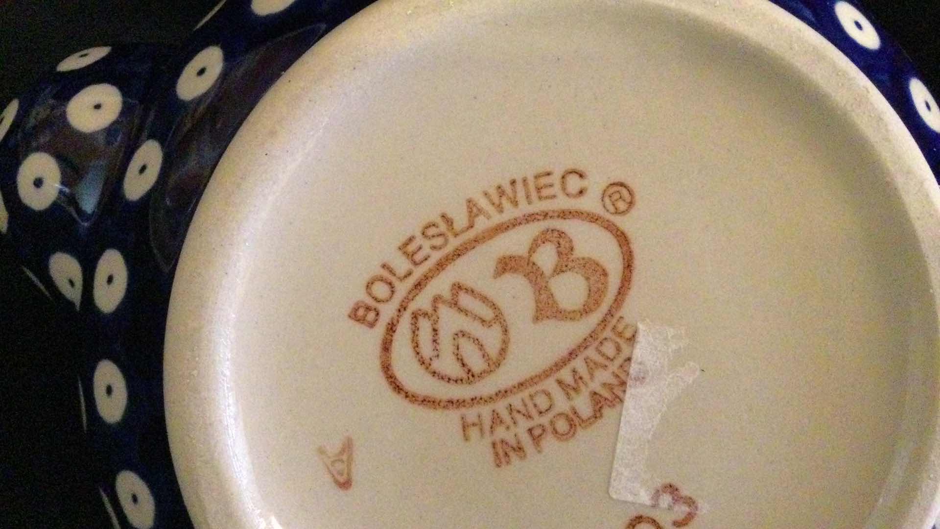 Photo 3 of BOLESLAWIEC HAND MADE TEAPOT