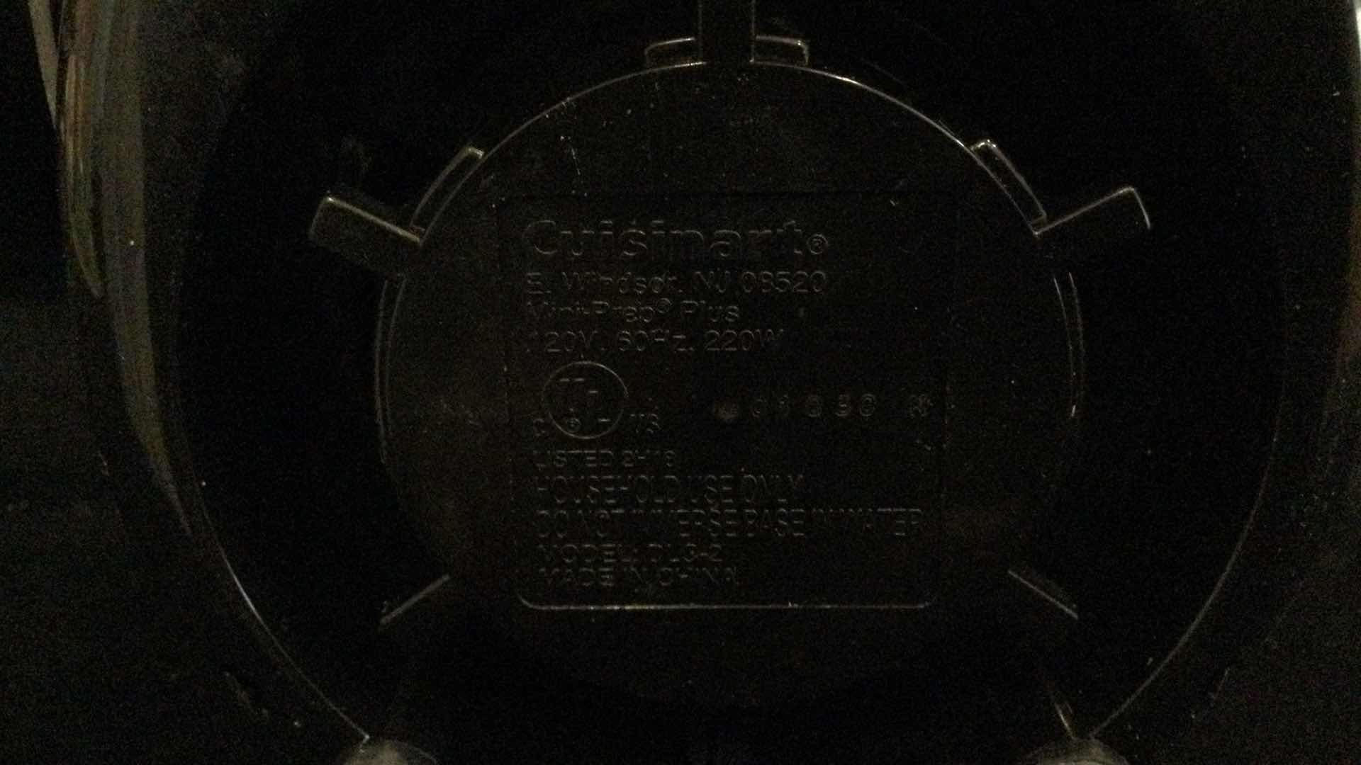 Photo 1 of RIVAL CROCKPOT W/ CUISINART FOOD CHOPPER (TESTED)