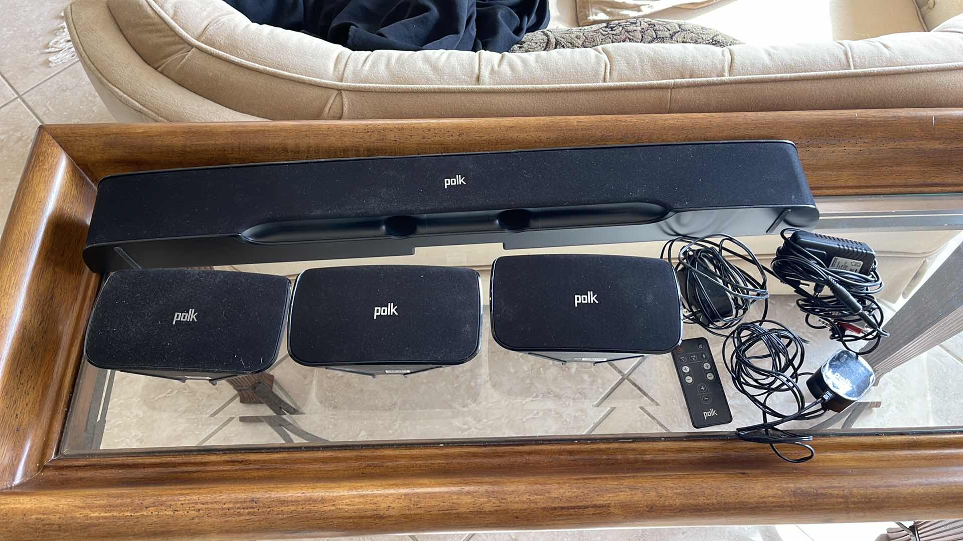 Photo 1 of POLK SURROUND SOUND SYSTEM