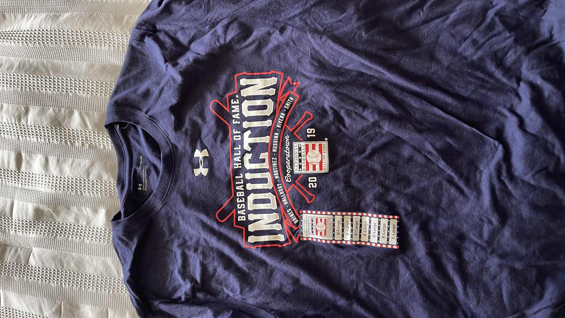 Photo 4 of NEW 2019 BASEBALL HALL OF FAME INDUCTION TSHIRTS (XL)