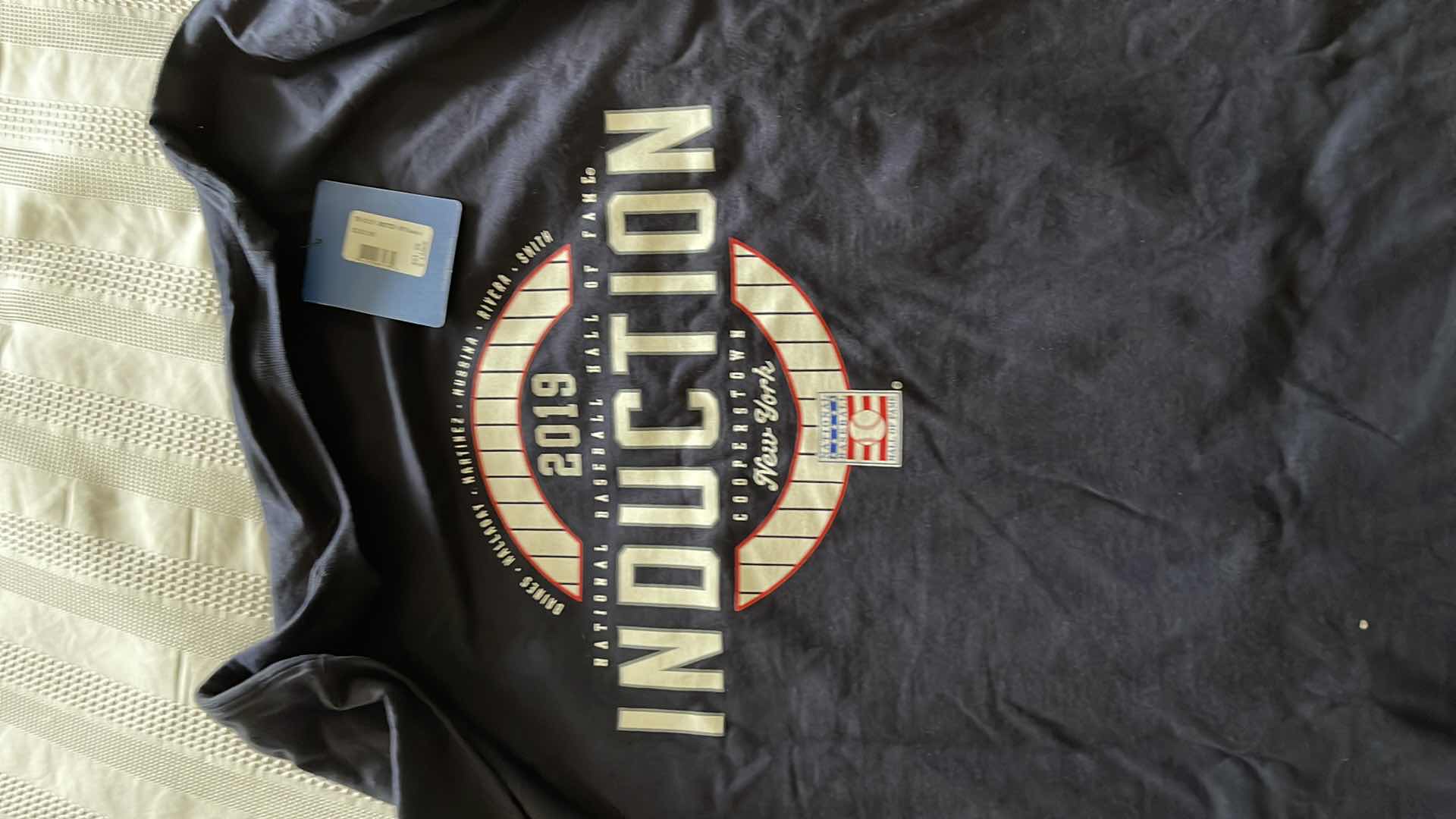 Photo 2 of NEW 2019 BASEBALL HALL OF FAME INDUCTION TSHIRTS (XL)