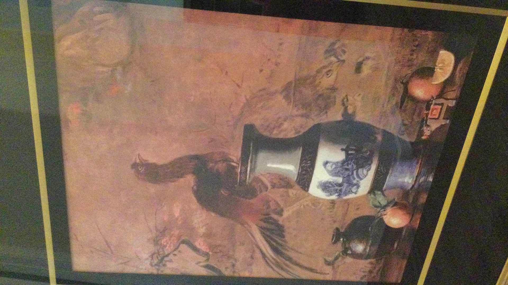 Photo 1 of ORNATE GOLD FRAMED ARTWORK 38” X 48”