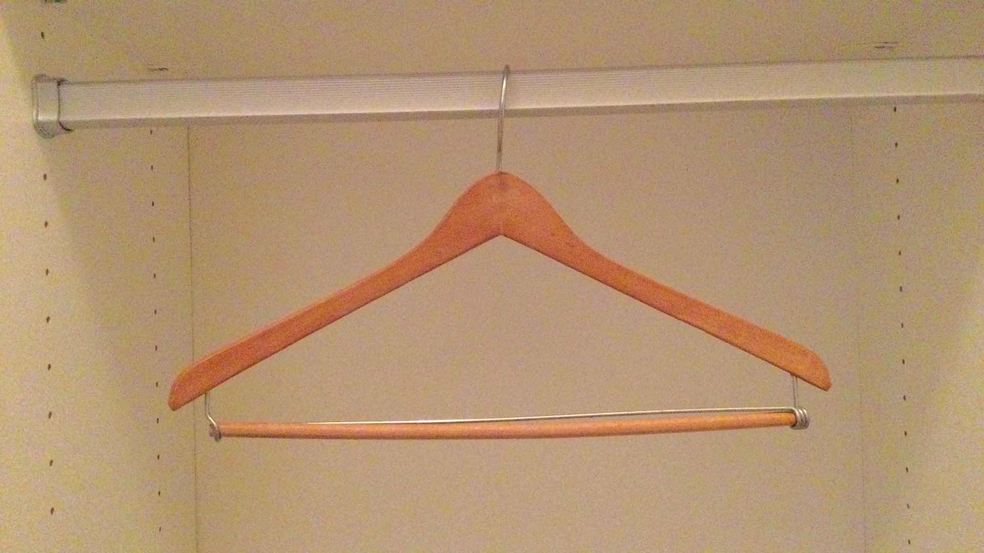 Photo 1 of WOODEN HANGERS