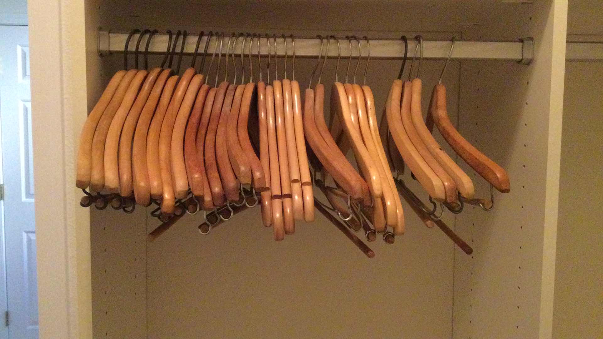 Photo 1 of WOODEN HANGERS