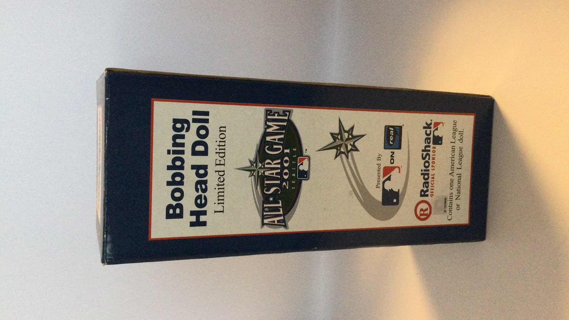 Photo 1 of BOBBING HEAD DOLL LIMITED EDITION ALL STAR GAME 2001 SEATTLE W/TICKET