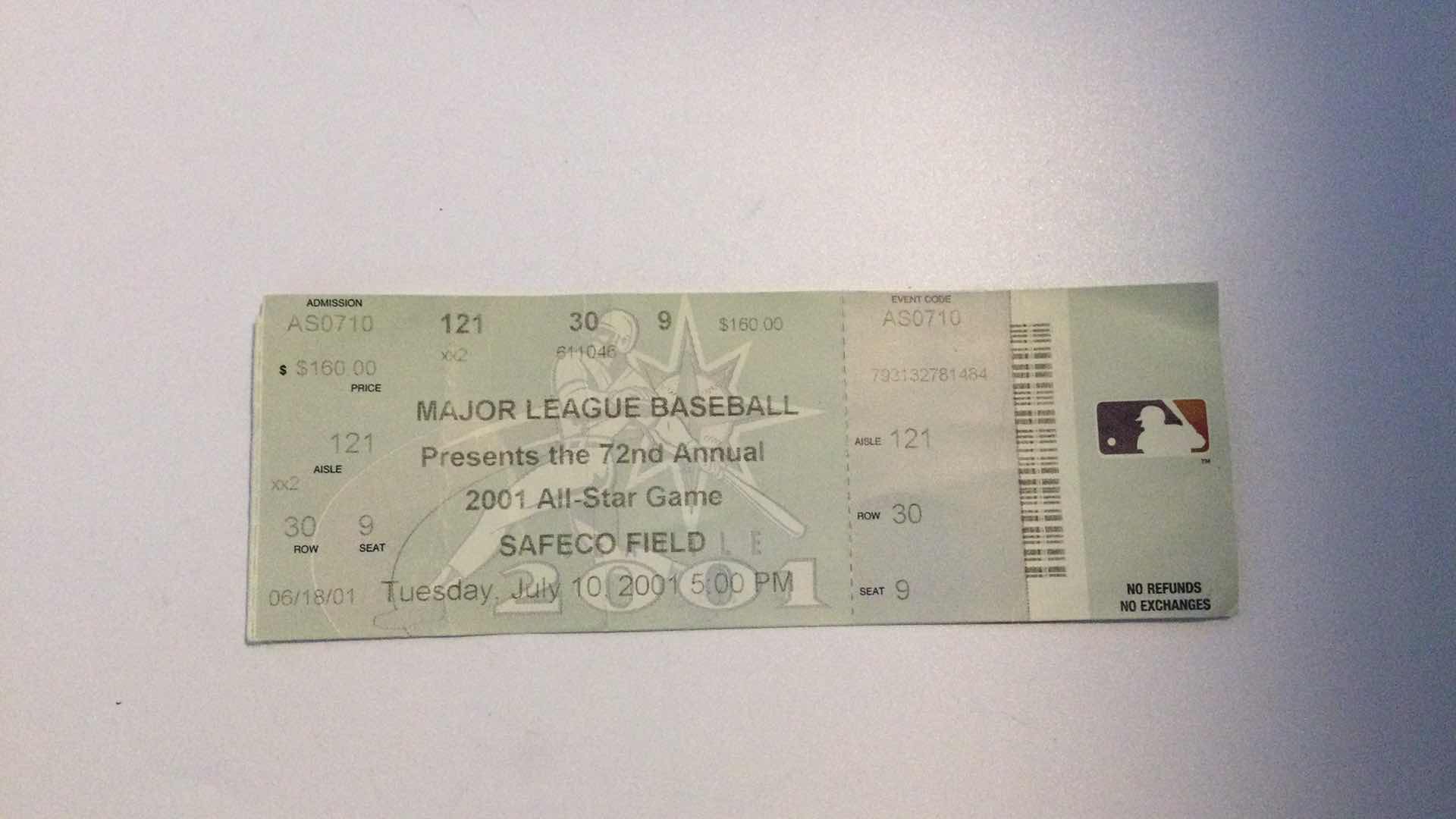 Photo 1 of BOBBING HEAD DOLL LIMITED EDITION ALL STAR GAME 2001 SEATTLE W/TICKET