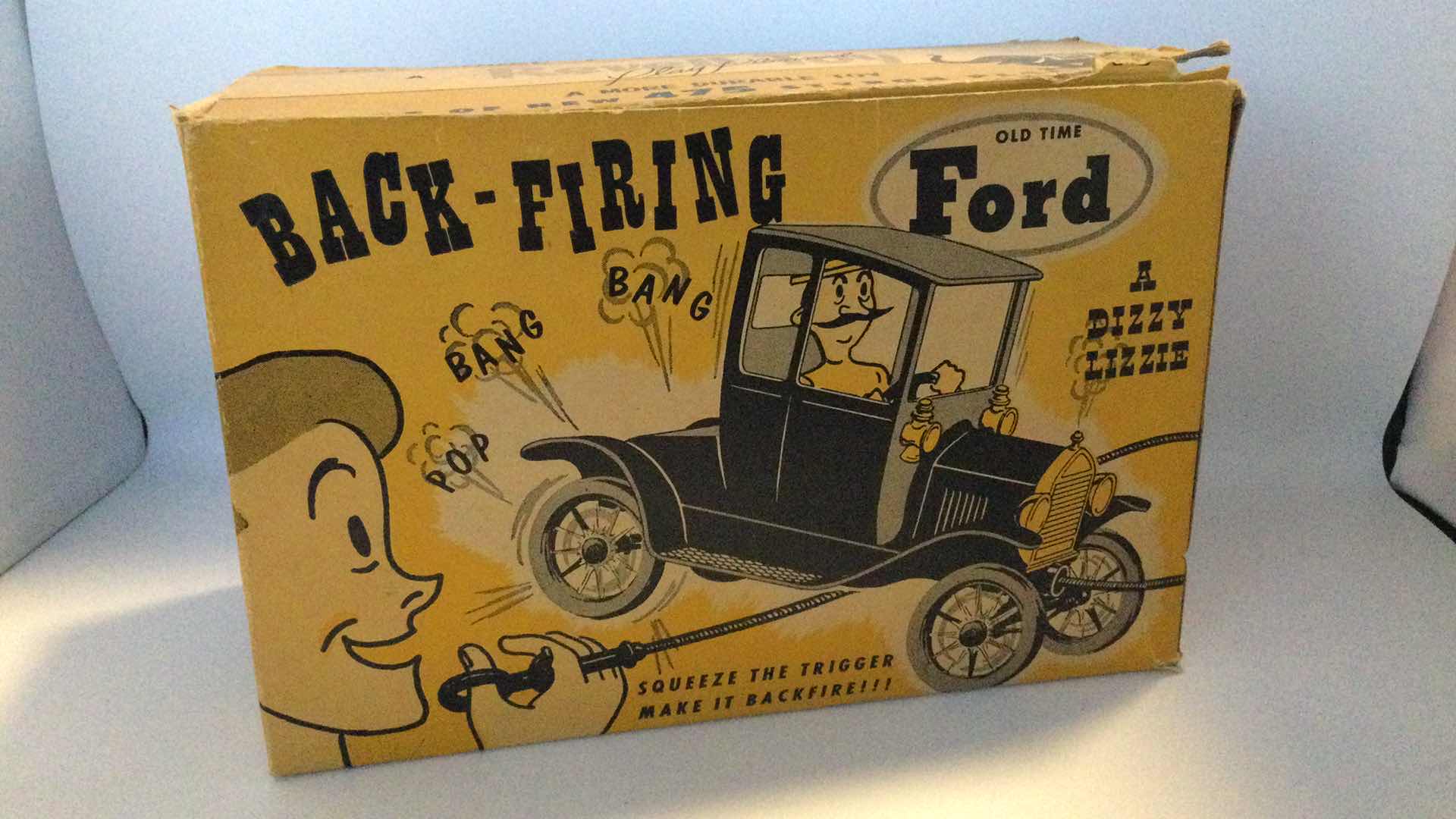 Photo 1 of 1950’s REVELL PULL TOY BACK FIRING 1917 FORD DIZZY LIZZIE  MODEL T