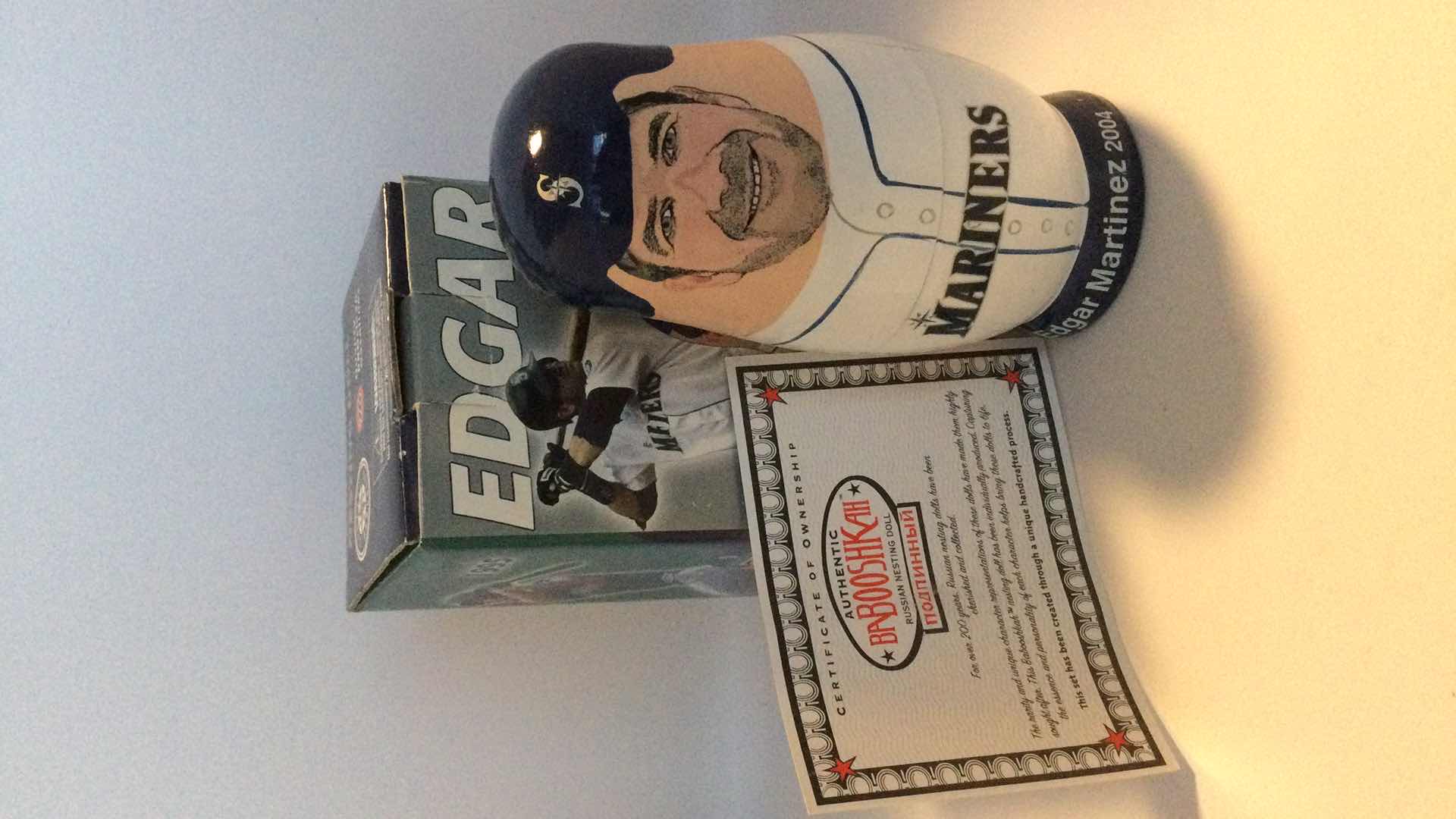 Photo 2 of 2004 EDGAR MARTÍNEZ “SEATTLE MARINERS” NESTING DOLL