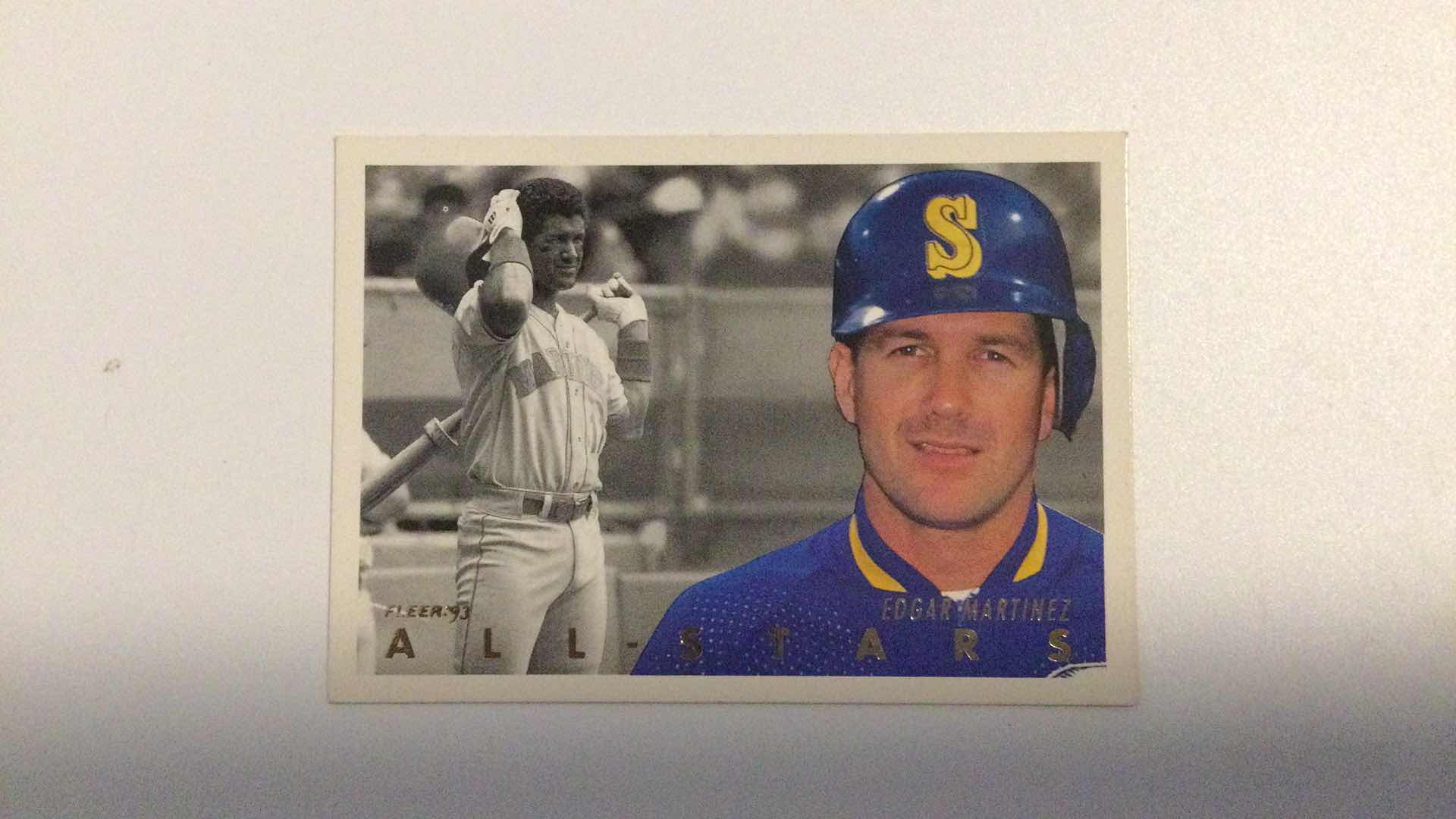 Photo 2 of SEATTLE MARINERS EDGAR MARTINEZ BASEBALL TRADING CARDS