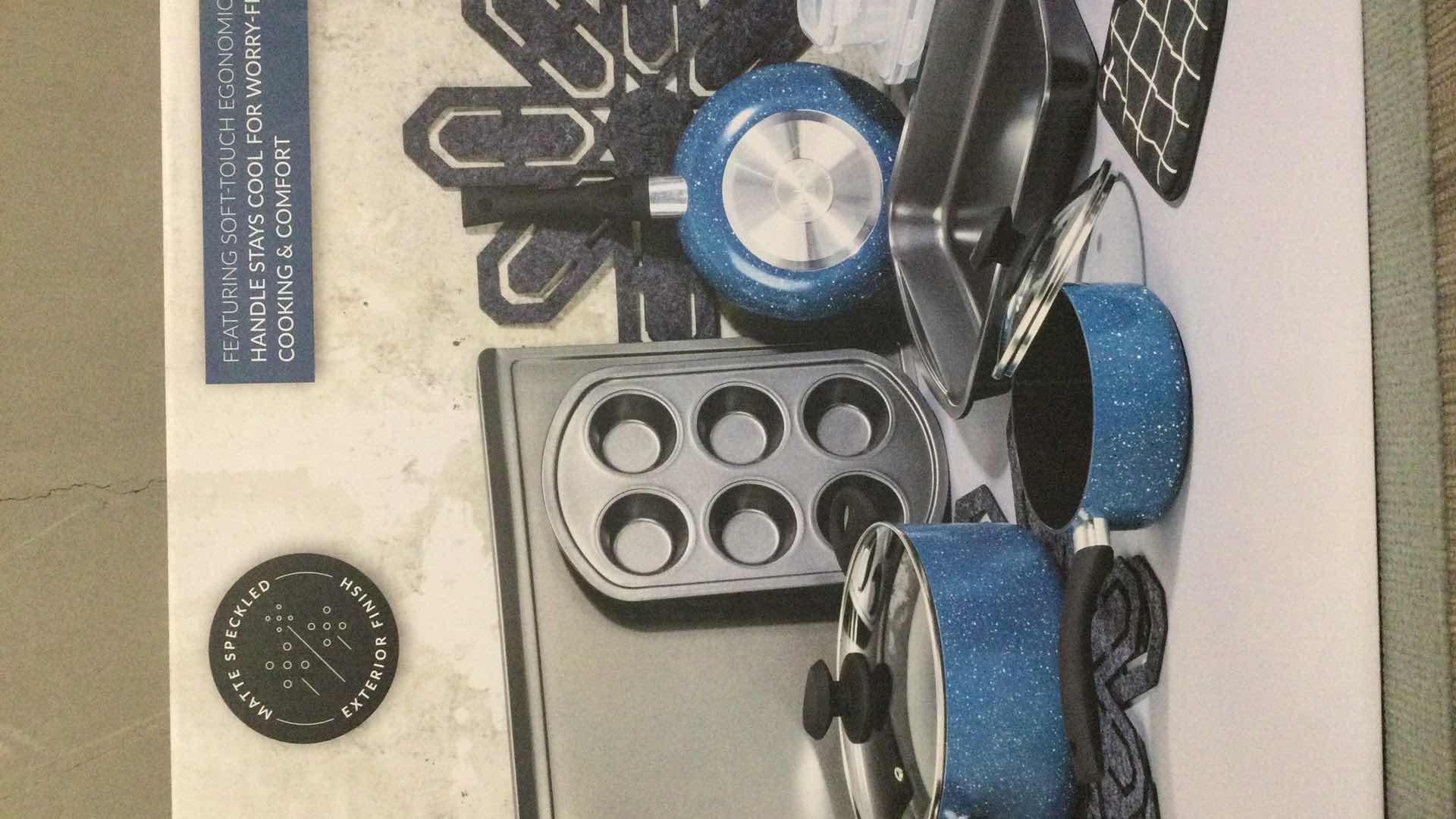 Photo 1 of NEW BKLYN VENUS COLLECTION 16PC NON-STICK COOK & BAKEWARE SET