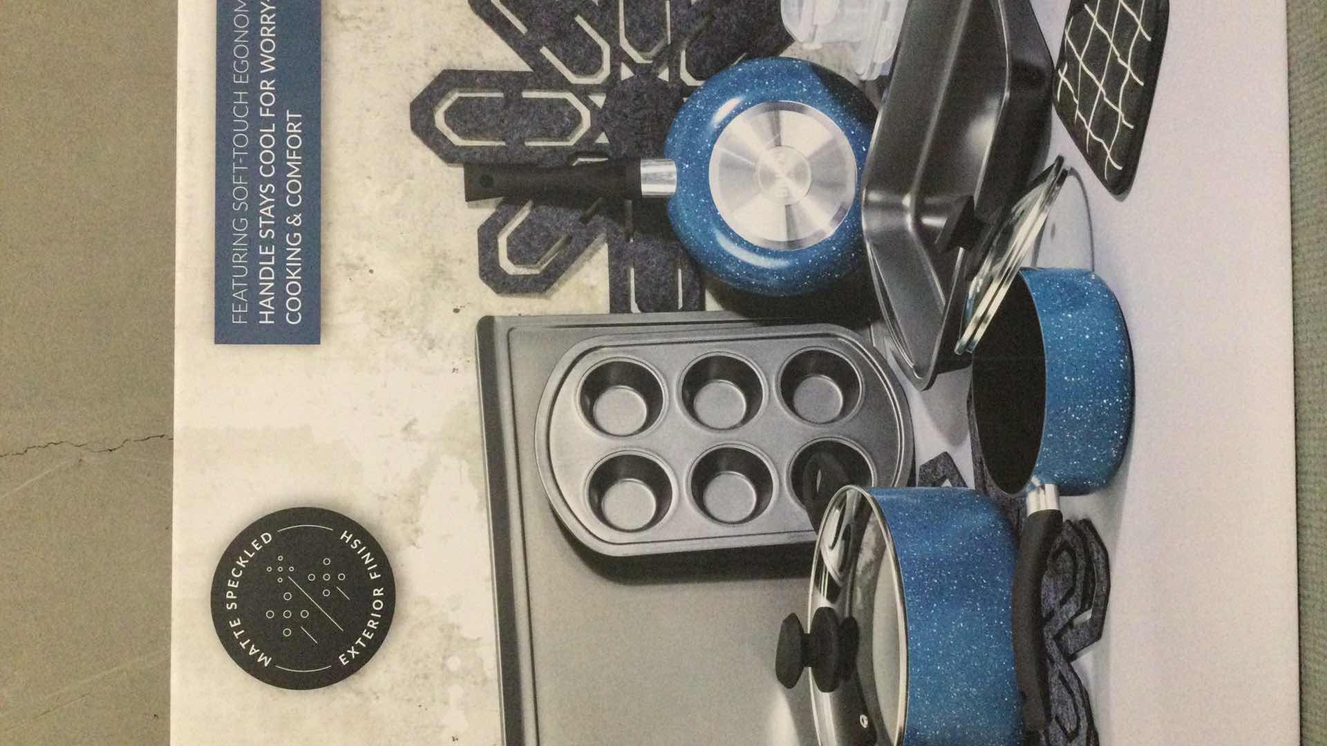 Photo 1 of NEW BKLYN VENUS COLLECTION 16PC NON-STICK COOK & BAKEWARE SET